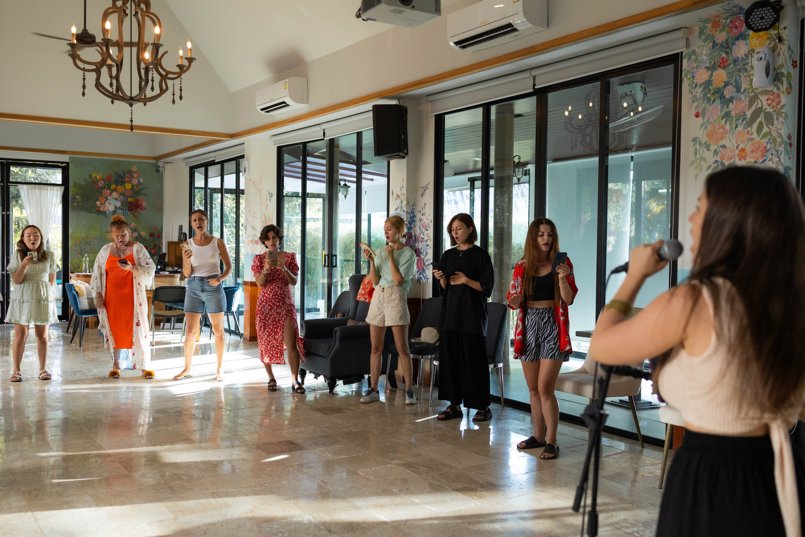 Neprosto choir. Lyric photographer