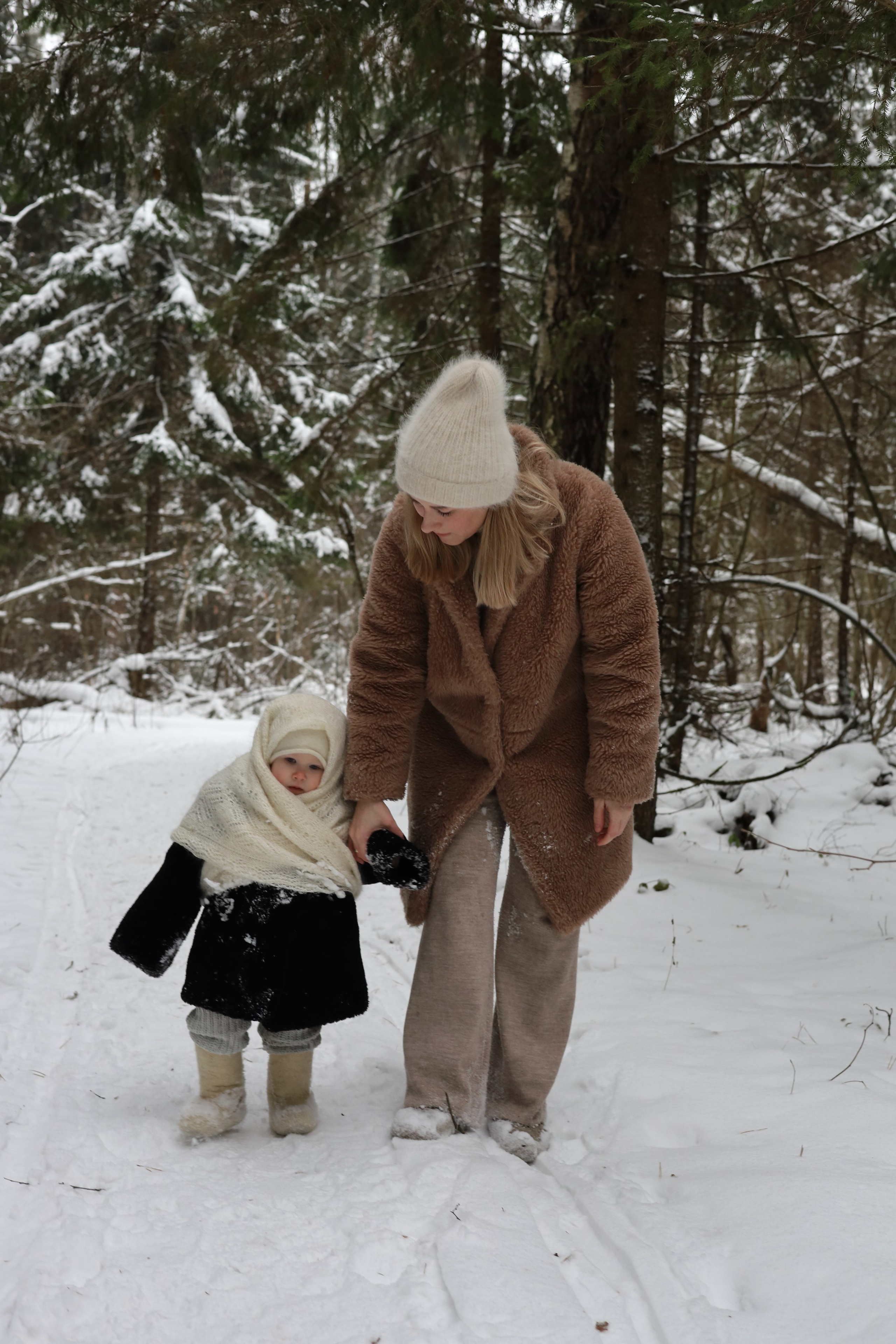 Зимняя фотопрогулка. Семейный фотограф Марья Тен. Москва, Зеленоград, Химки, Сходня