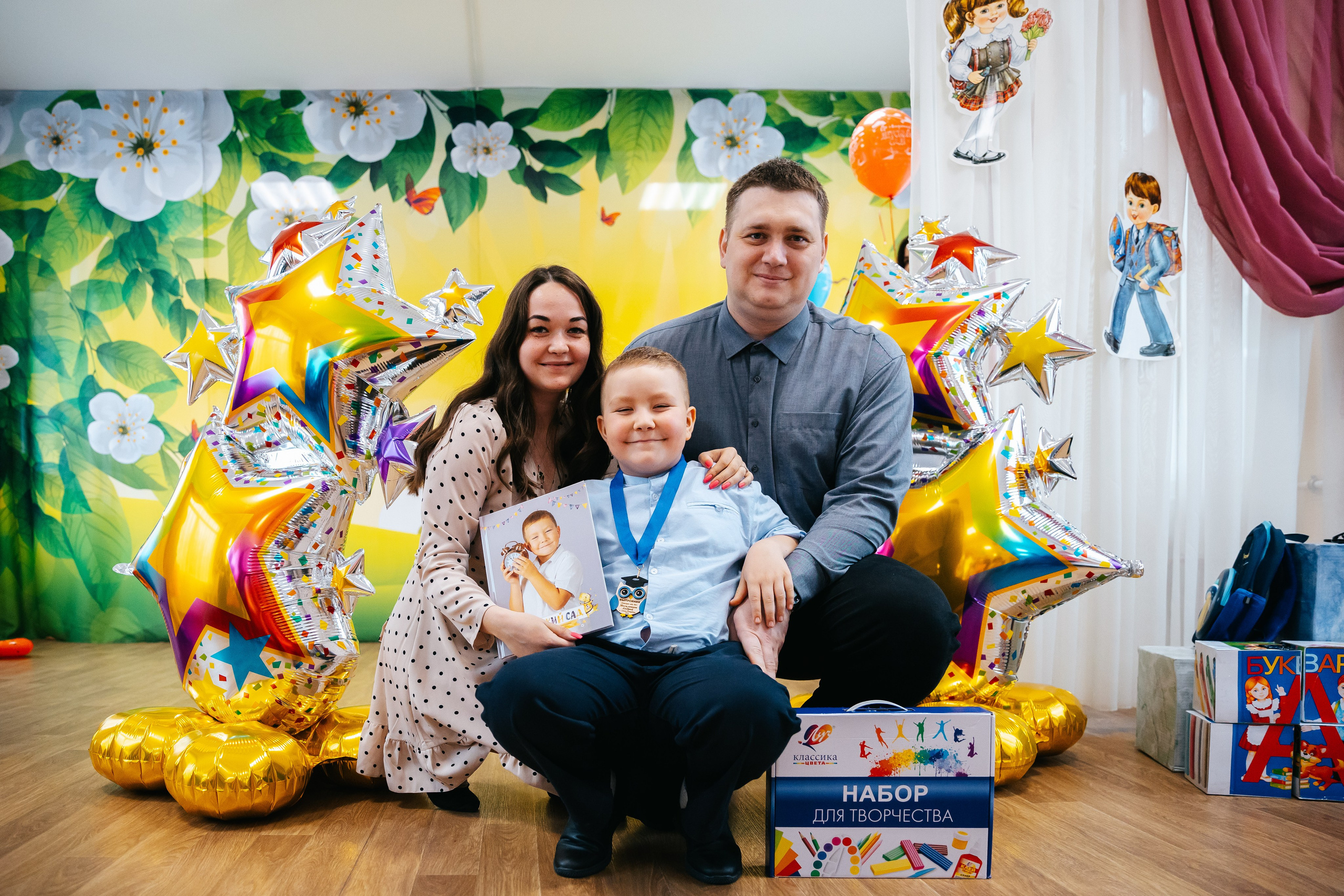 Выпускной в детском садике. Семейный lifestyle фотограф в Санкт-Петербурге Людмила Пахомова