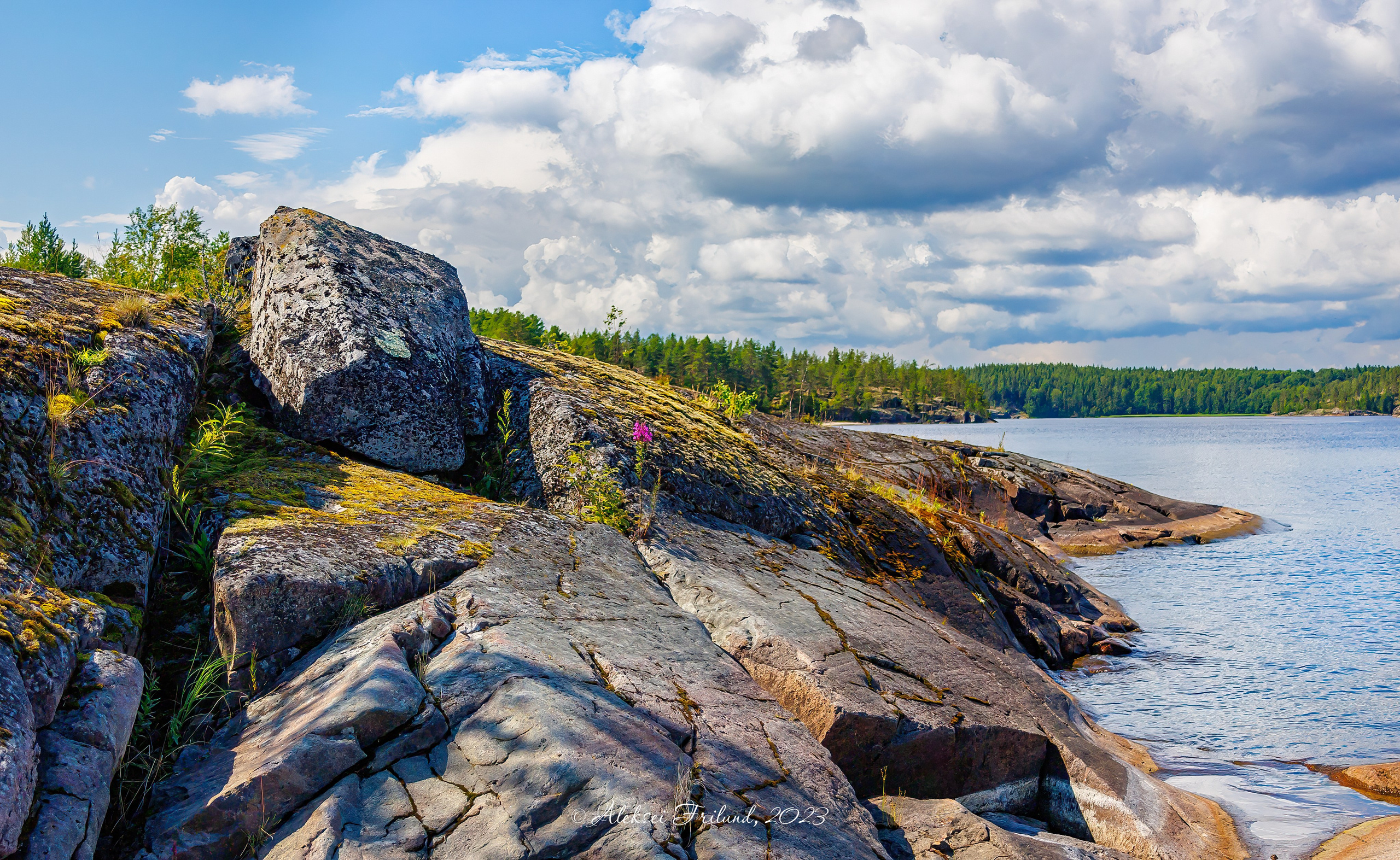 Ладожское озеро. Аэросъемка. Фото и Видео в Карелии. Алексей Фрилунд