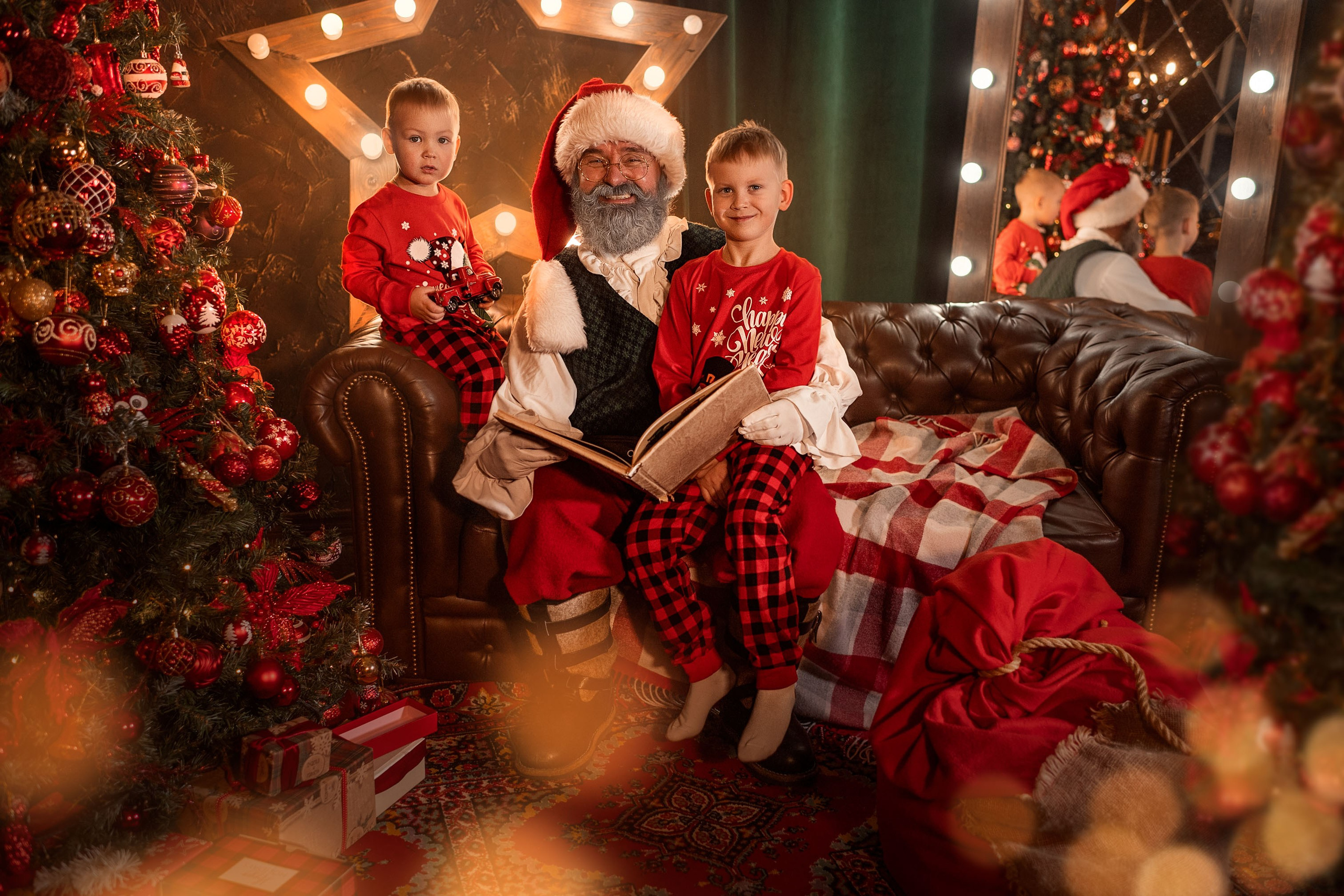 ВСТРЕЧА С САНТОЙ. Семейный фотограф Екатеринбург Лора Мур