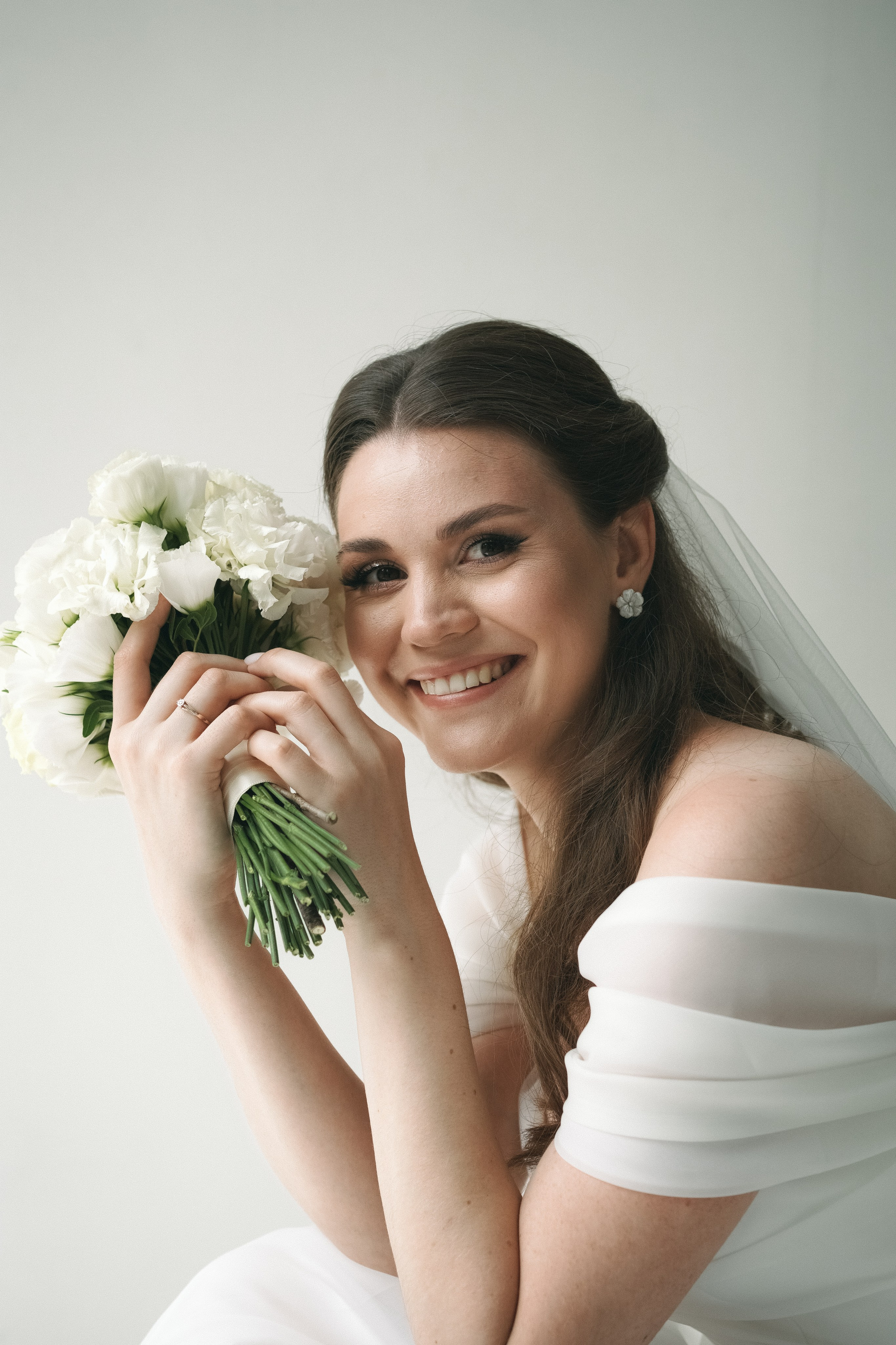 Свадебная история в студии. Свадебный и семейный фотограф Афанасьева Анна в Кисловодске