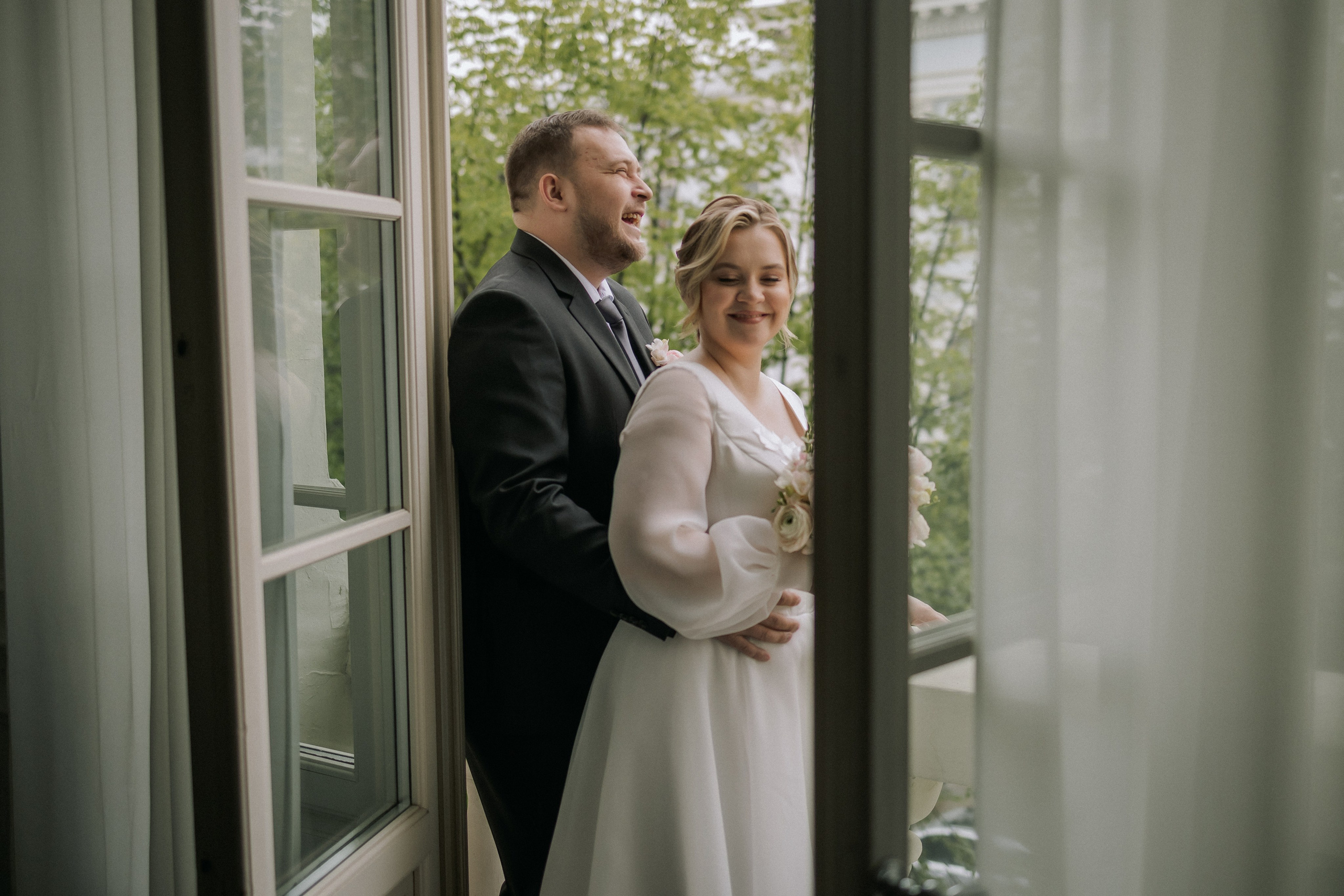 Анастасия и Сергей. Свадебная прогулка. Свадебная фотография. Арина Рубах