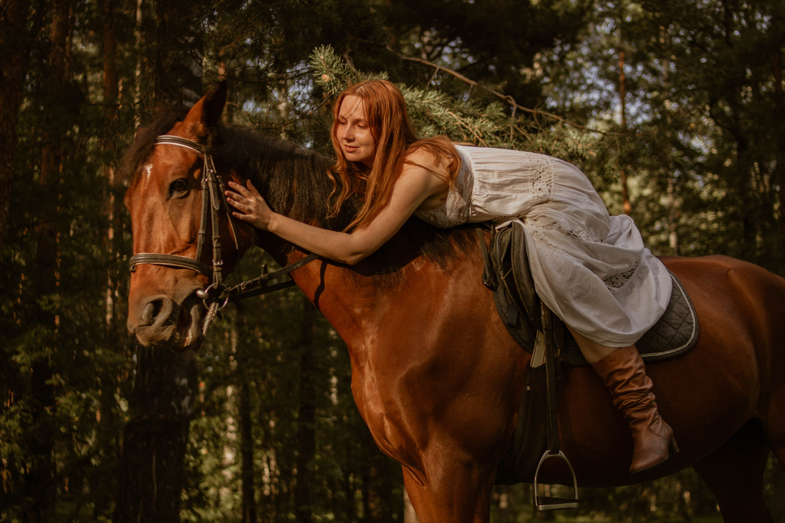 С лошадкой. Создадим шедевр? Виталина и её фотоискусство