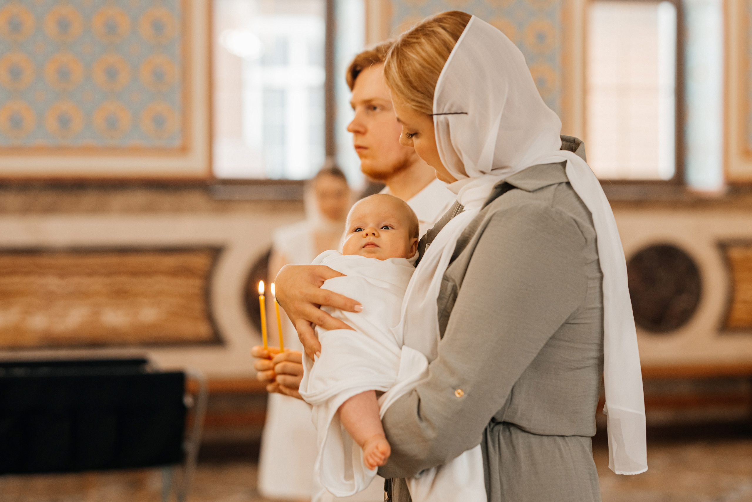 Таинство Крещения Александры. Фотограф Таинств Крещения и Венчания в г. Курске
