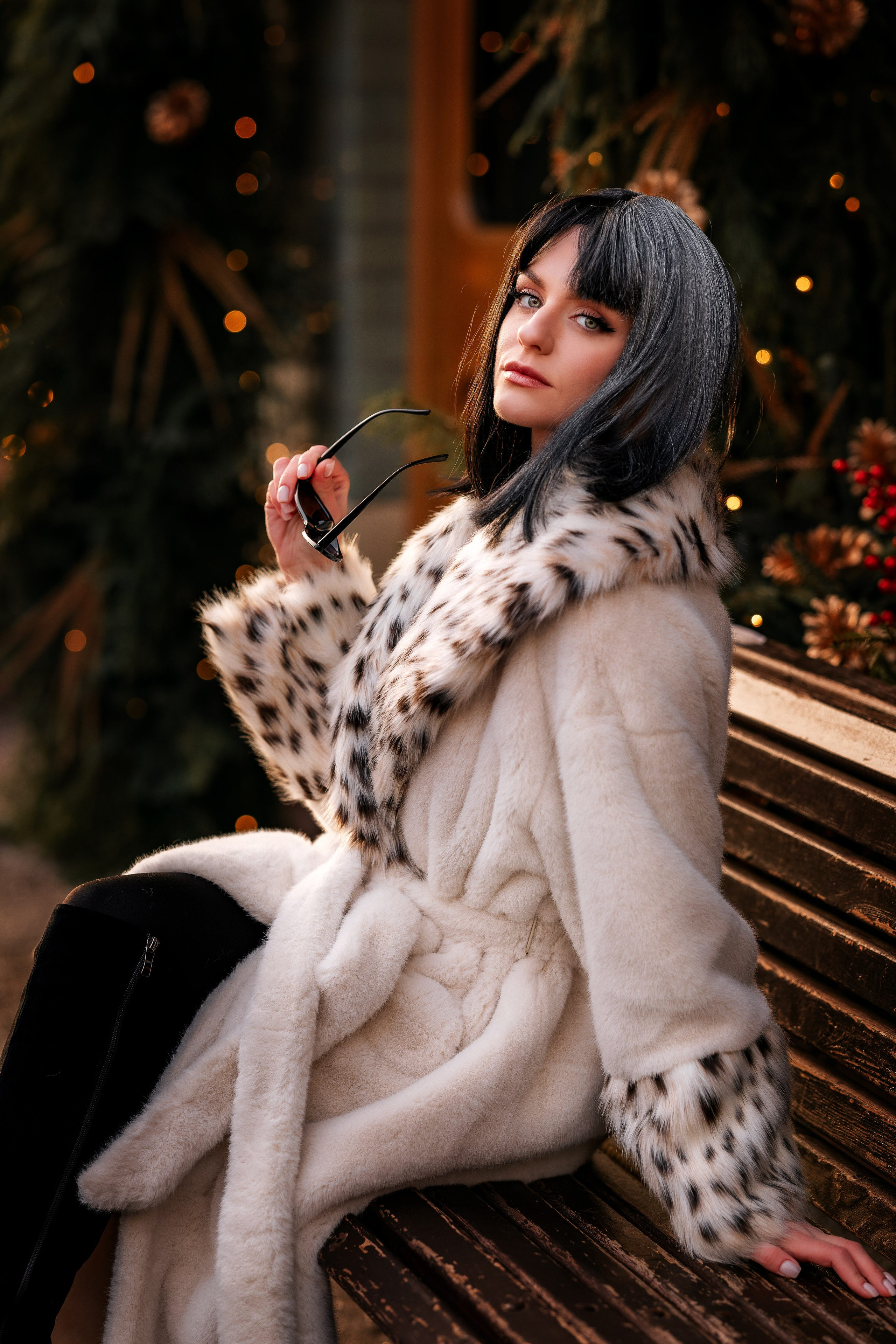 Новогодняя фотосессия Москва. Женский и семейный фотограф в Москве Виктория