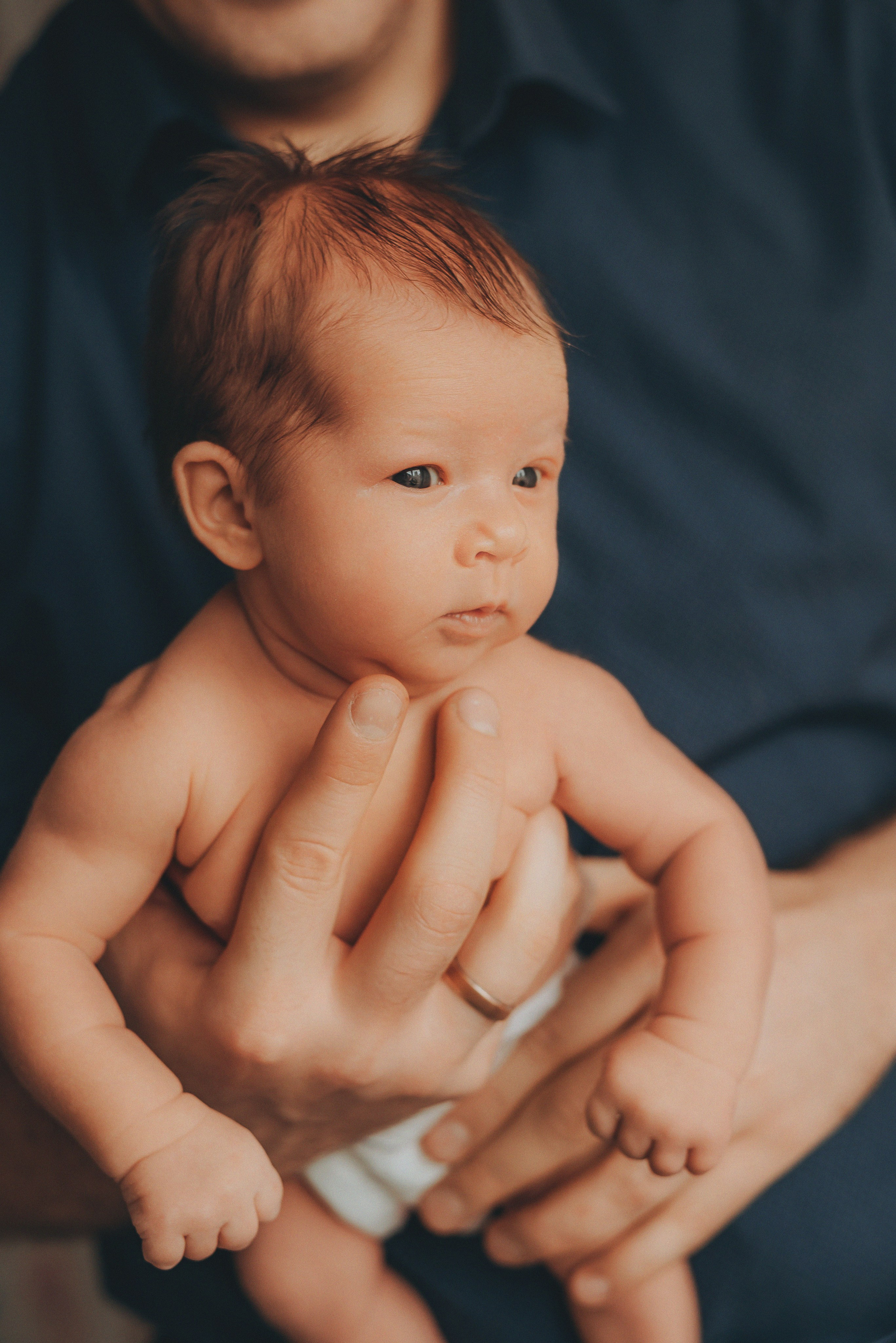 Домашняя фотосессия новорожденной Кати. Семейный и детский фотограф Кущ Наташа