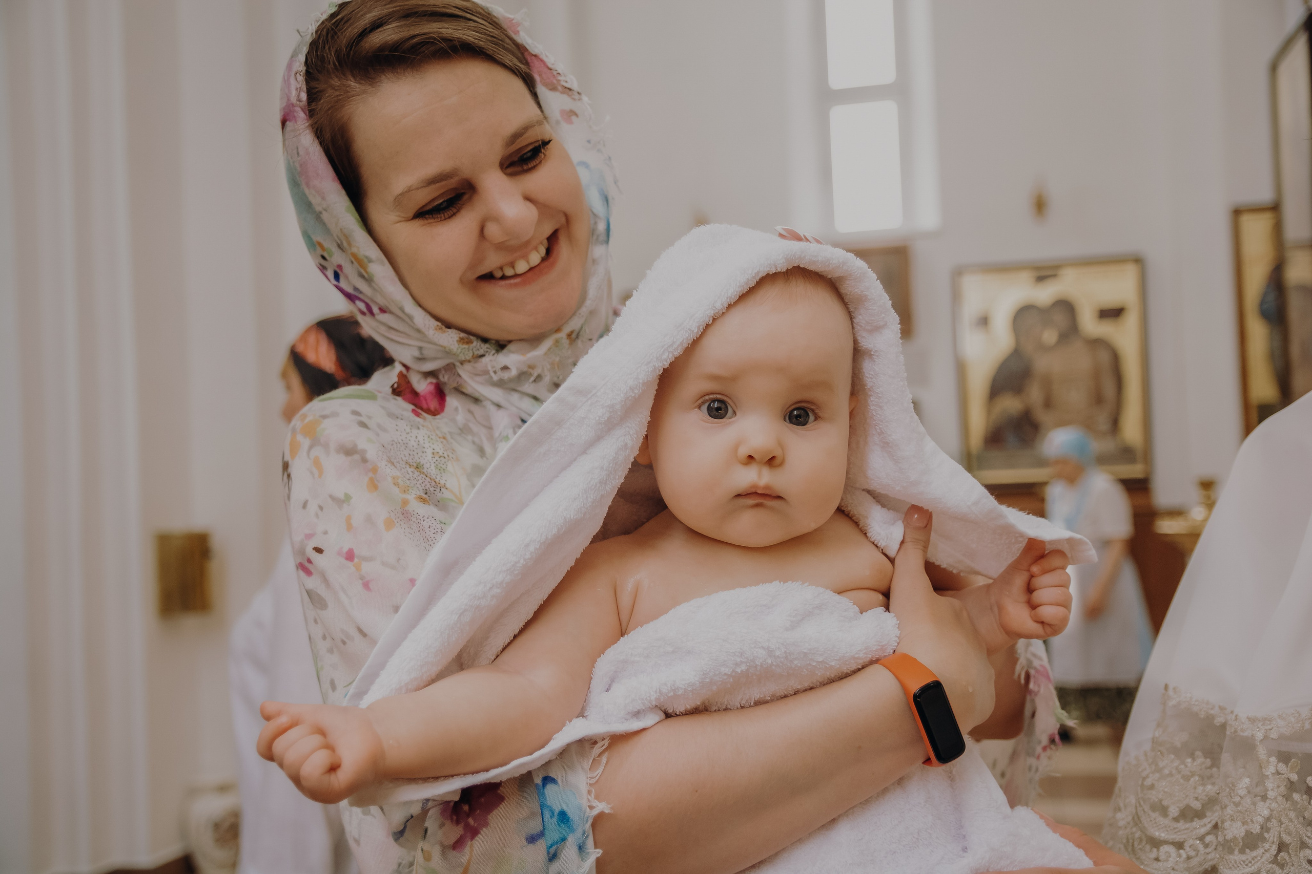 Крещение Таисии. Семейный и детский фотограф Кущ Наташа