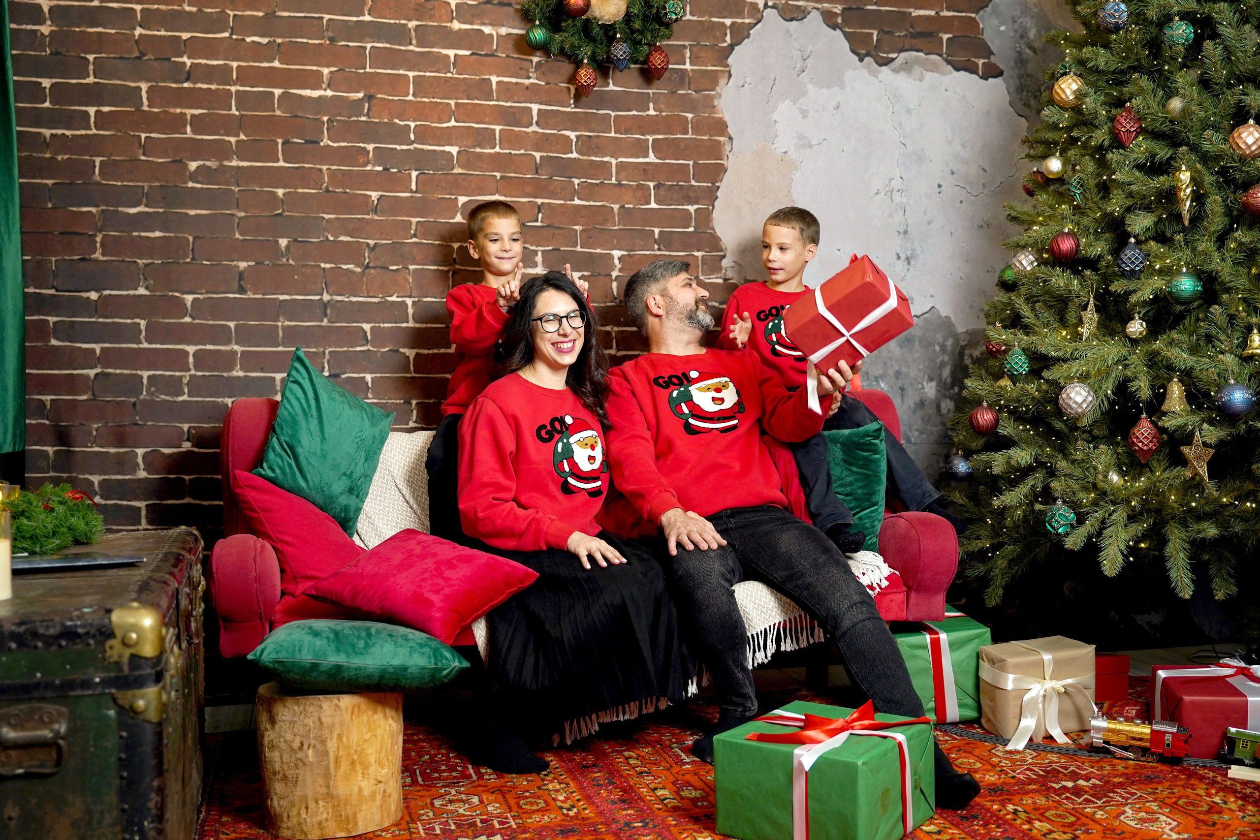 Новый Год в HOLY ФОТОСТУДИИ. Фотограф в Ялте Инна Найден. Детский и семейный фотограф