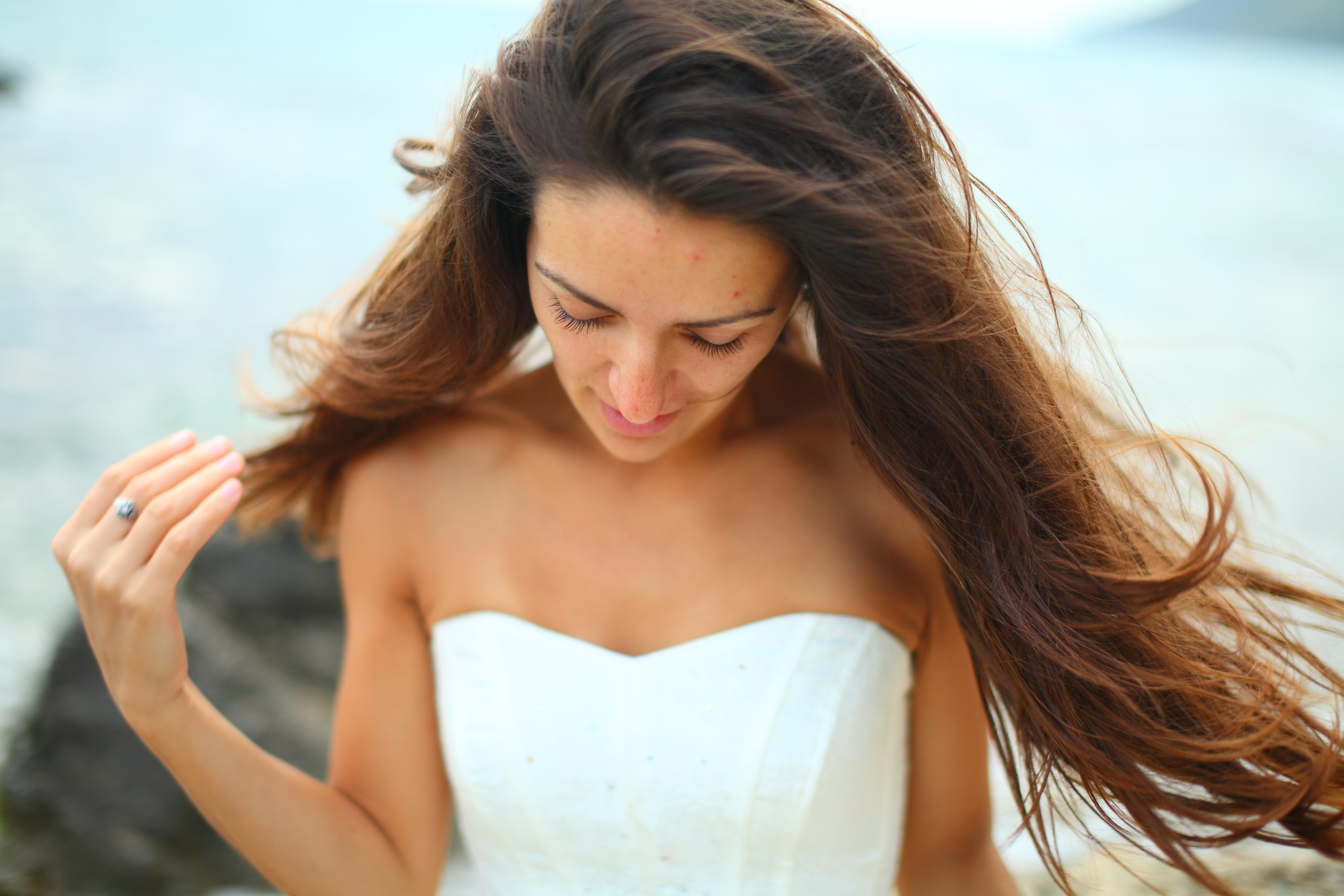 Девушка у моря. Свадебный и репортажный фотограф в Ярославле и Санкт-Петербурге Роман Микрюков