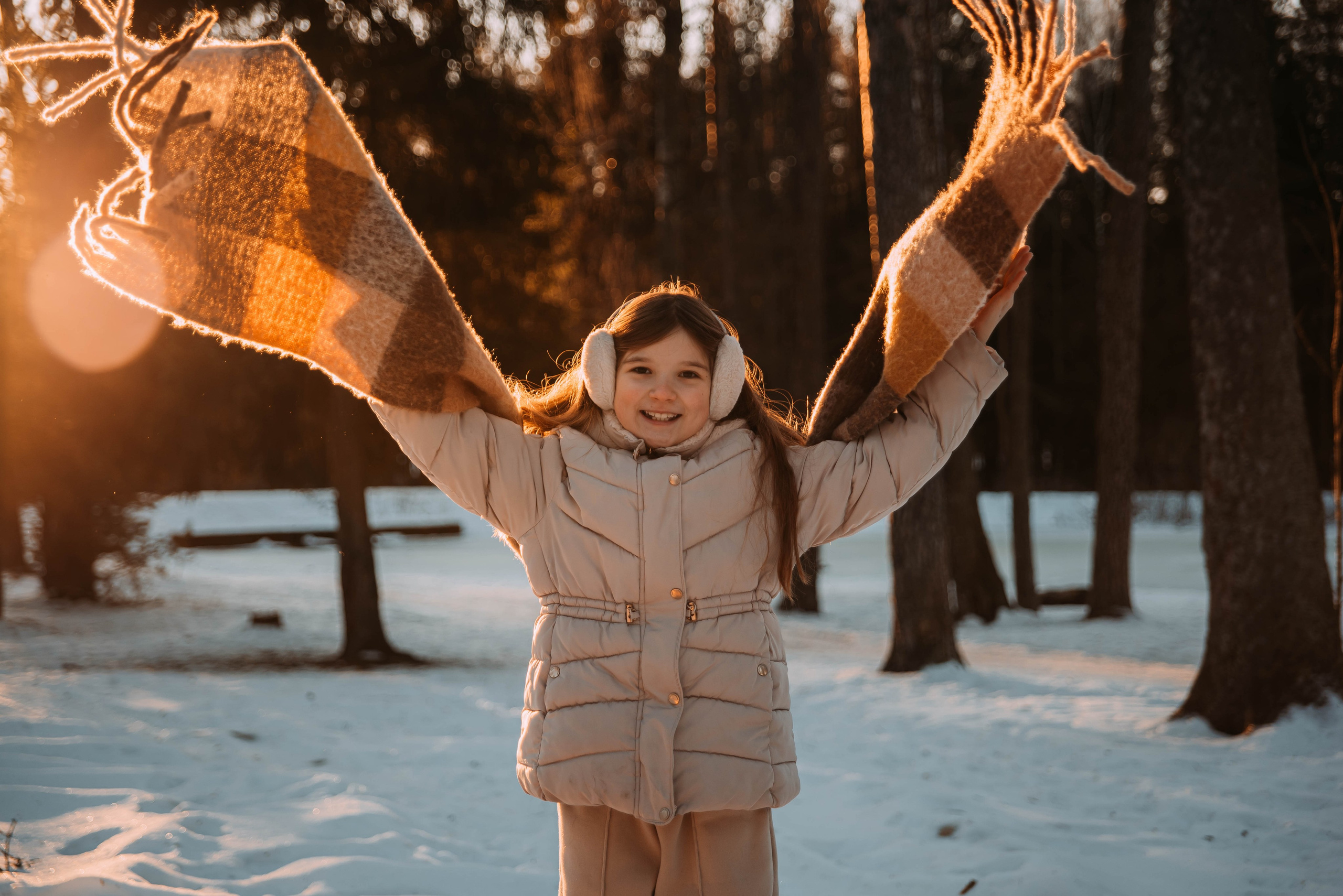 Зима. Леся Власова. Семейный Lifestyle фотограф в Москве