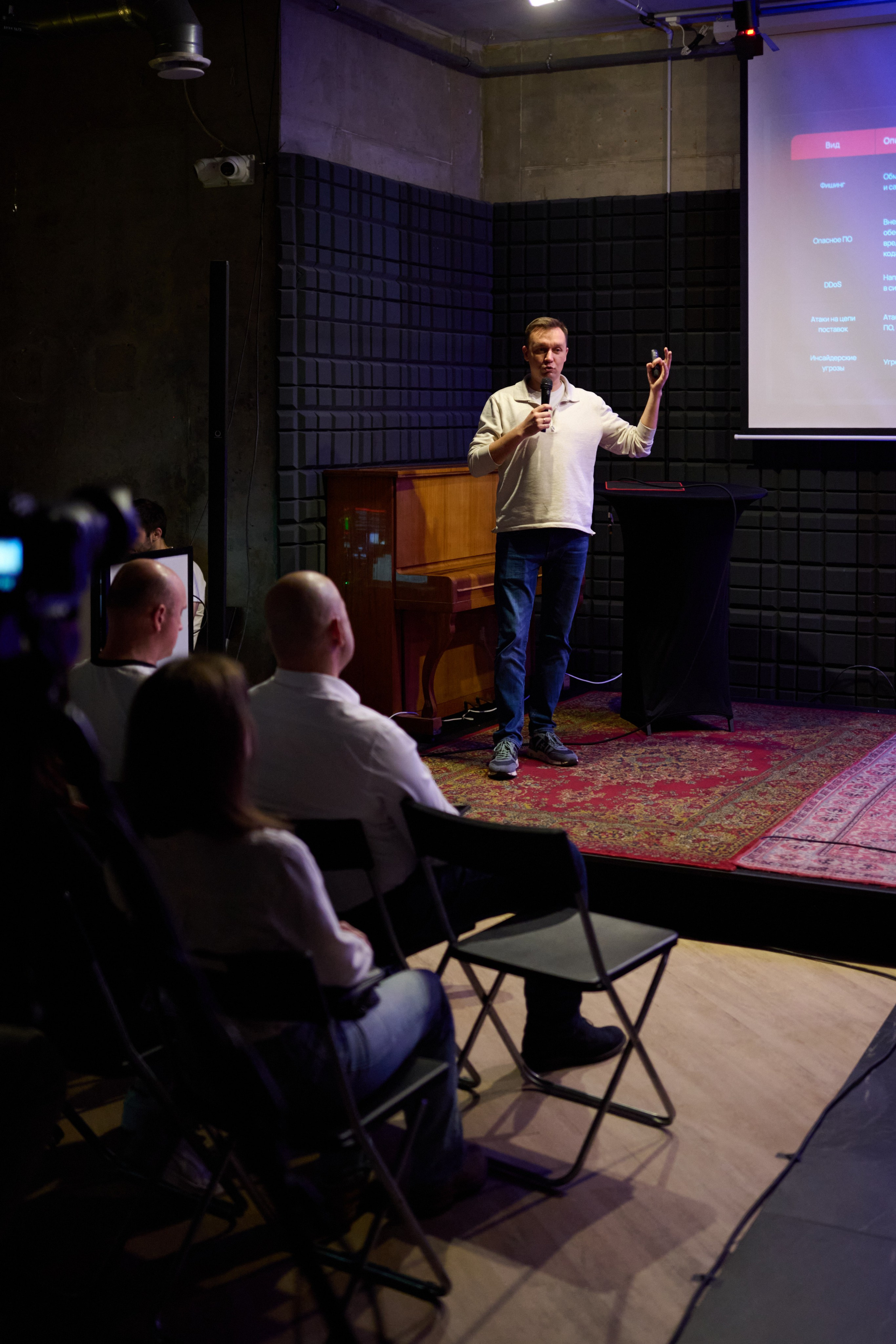 Митап — Защита персональных данных от злоумышленников. Репортажный фотограф в Москве и Санкт-Петербурге — Профессиональная съёмка мероприятий | Данила Золкин