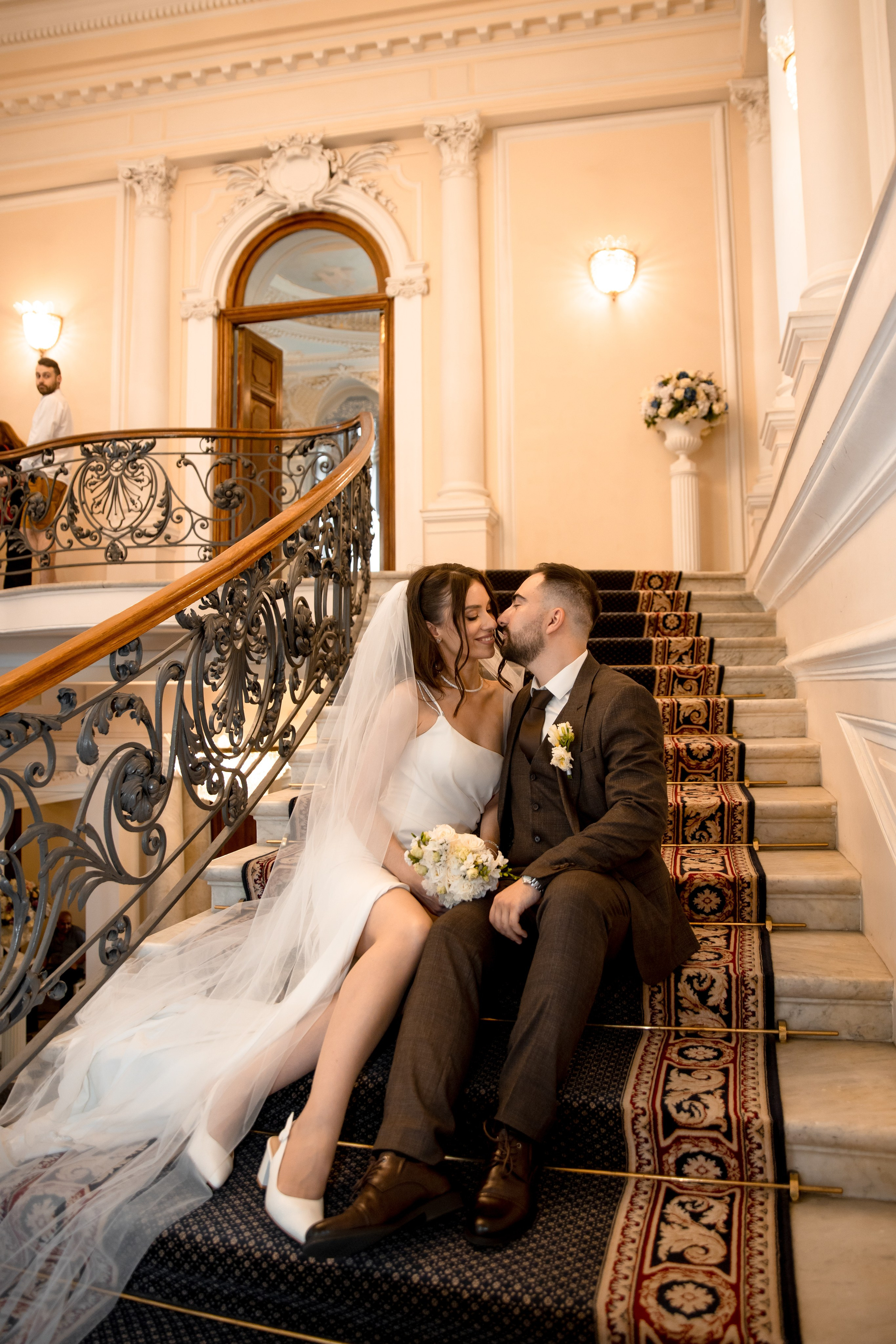 Анна и Александр / Прогулка + ЗАГС. Свадебный и семейный фотограф в Москве Диана Левченко