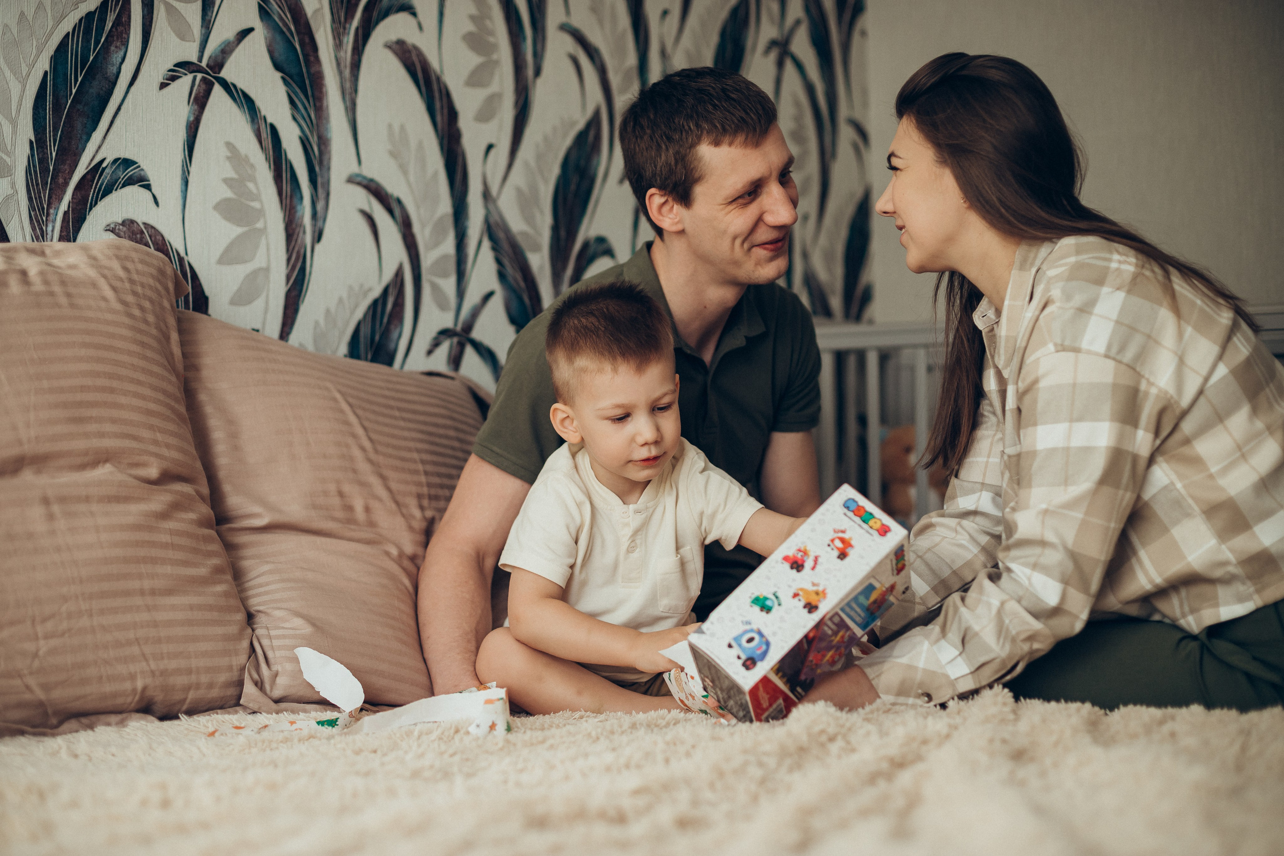 Дима, Ксюша, Илья. Семейный фотограф новорожденных УФА Гульнара Зиновьева