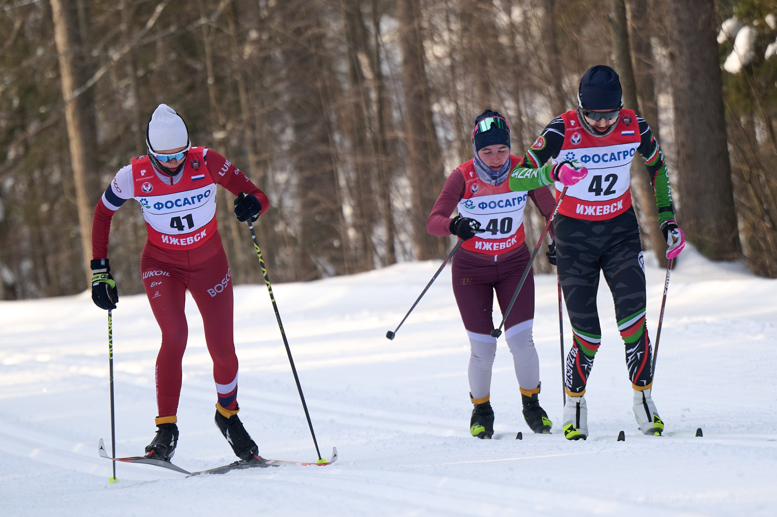 VI этап ФосАгро Кубка России по лыжным гонкам. Ижевск 25.01.2025 и 26.01.2025. Спортивный репортажный фотограф в Ижевске Сергей Мерзляков