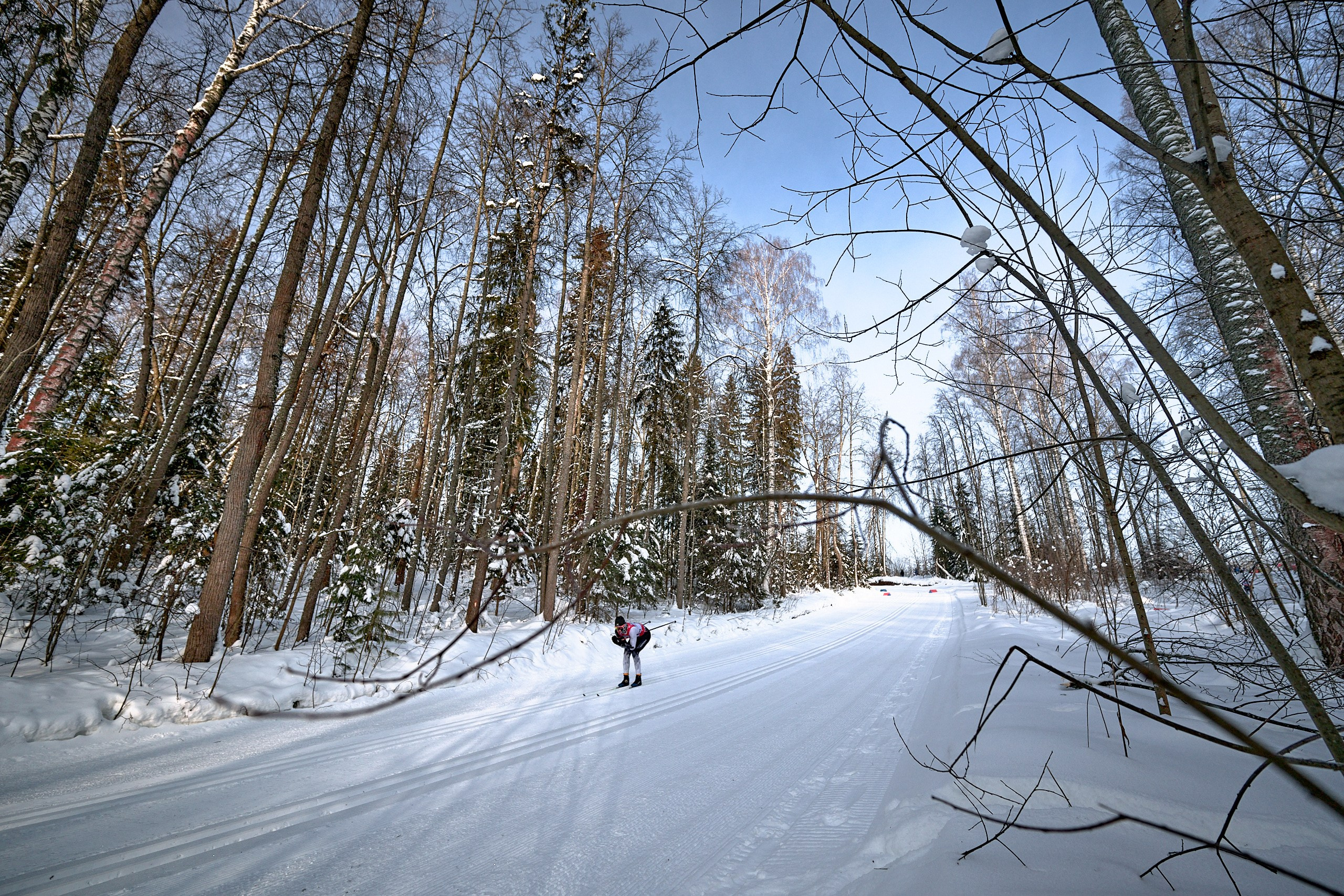 VI этап ФосАгро Кубка России по лыжным гонкам. Ижевск 25.01.2025 и 26.01.2025. Спортивный репортажный фотограф в Ижевске Сергей Мерзляков
