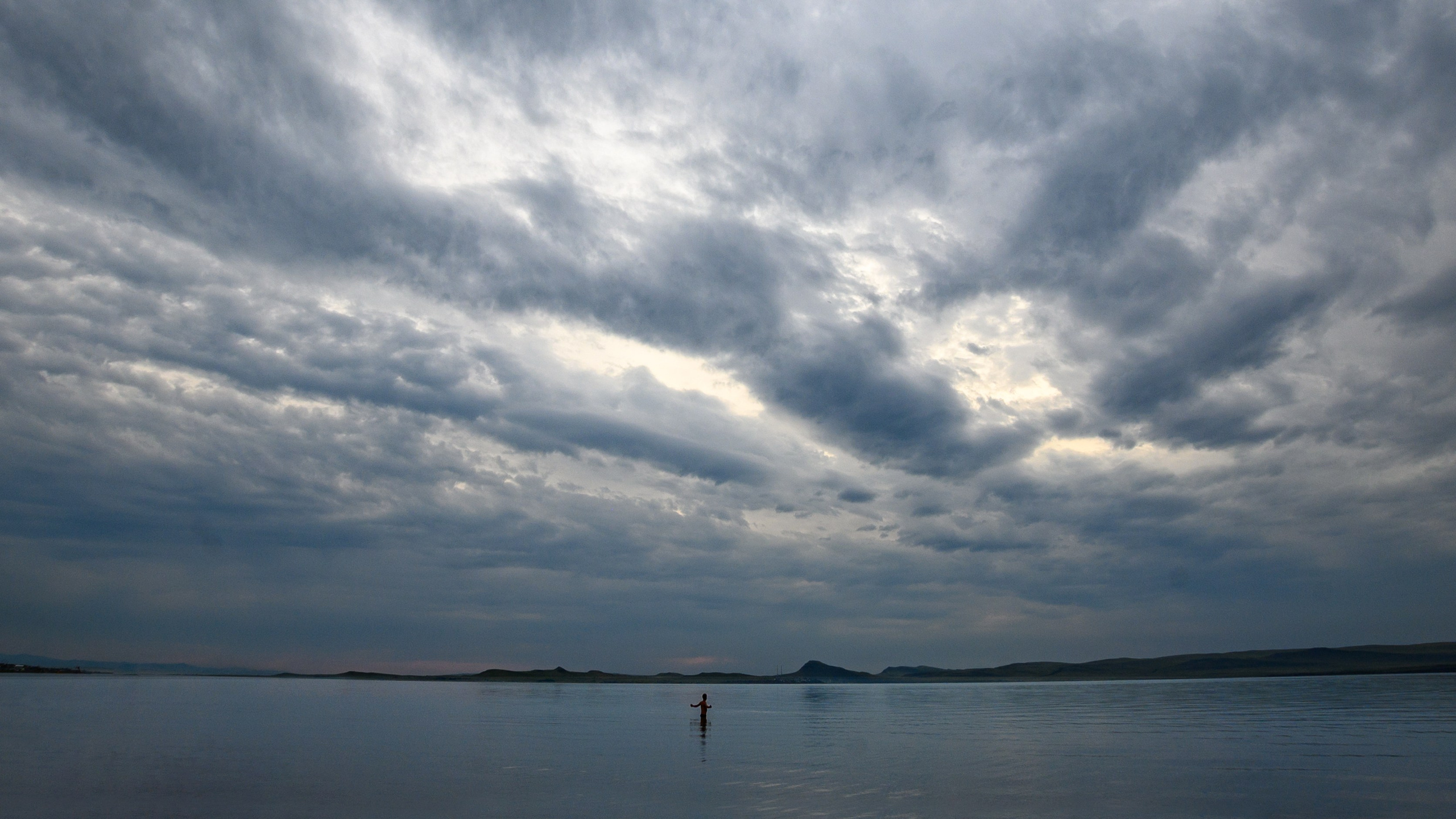 Хакасия. Озеро Белё.