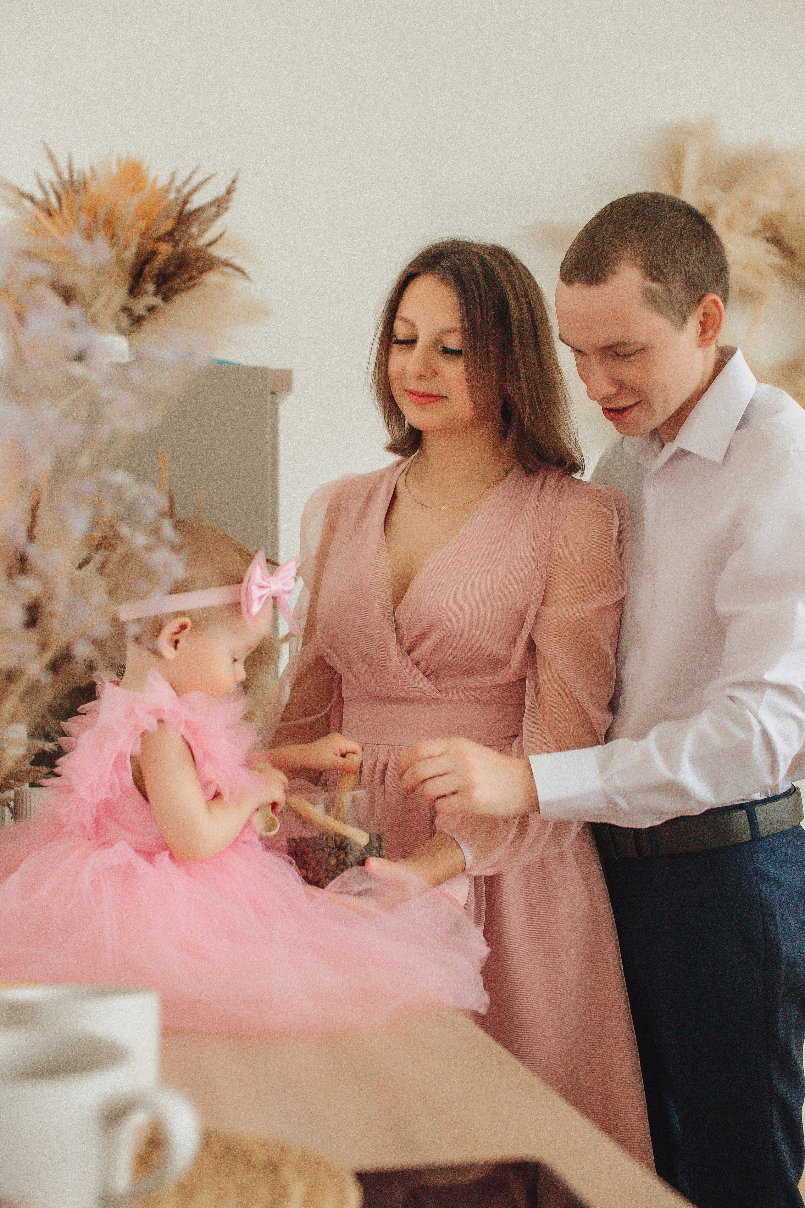 Алина + Коля + Алиса. Студия. Свадебный и семейный фотограф Пушкин Царское Село СПБ Питер Санкт-Петербург и Рязань Ольга Козлова