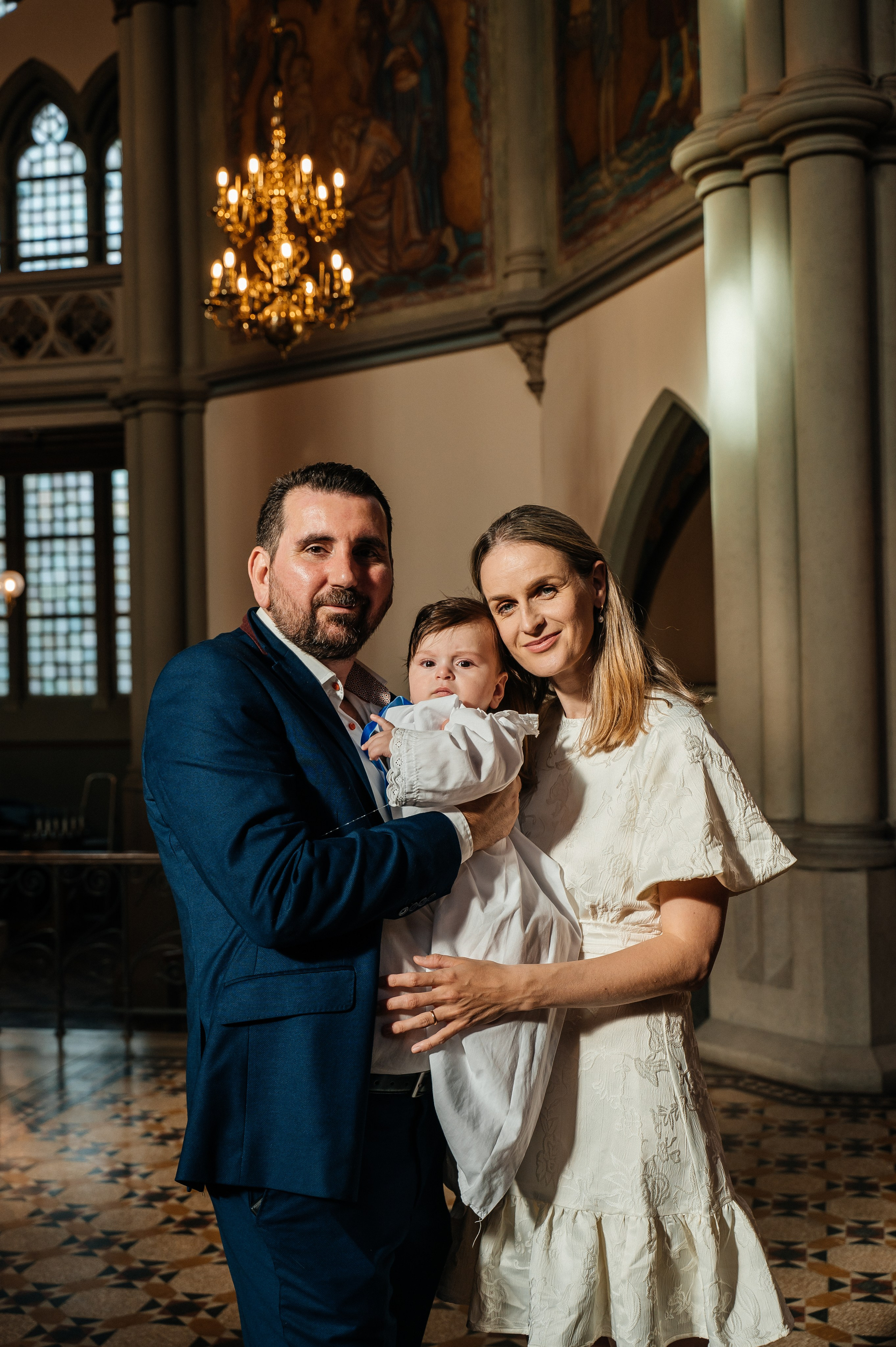 Dopfotografering i Oscar Fredriks kyrka | Fotograf i Göteborg. Bröllops- och familjefotograf i Halmstad | Valentina
