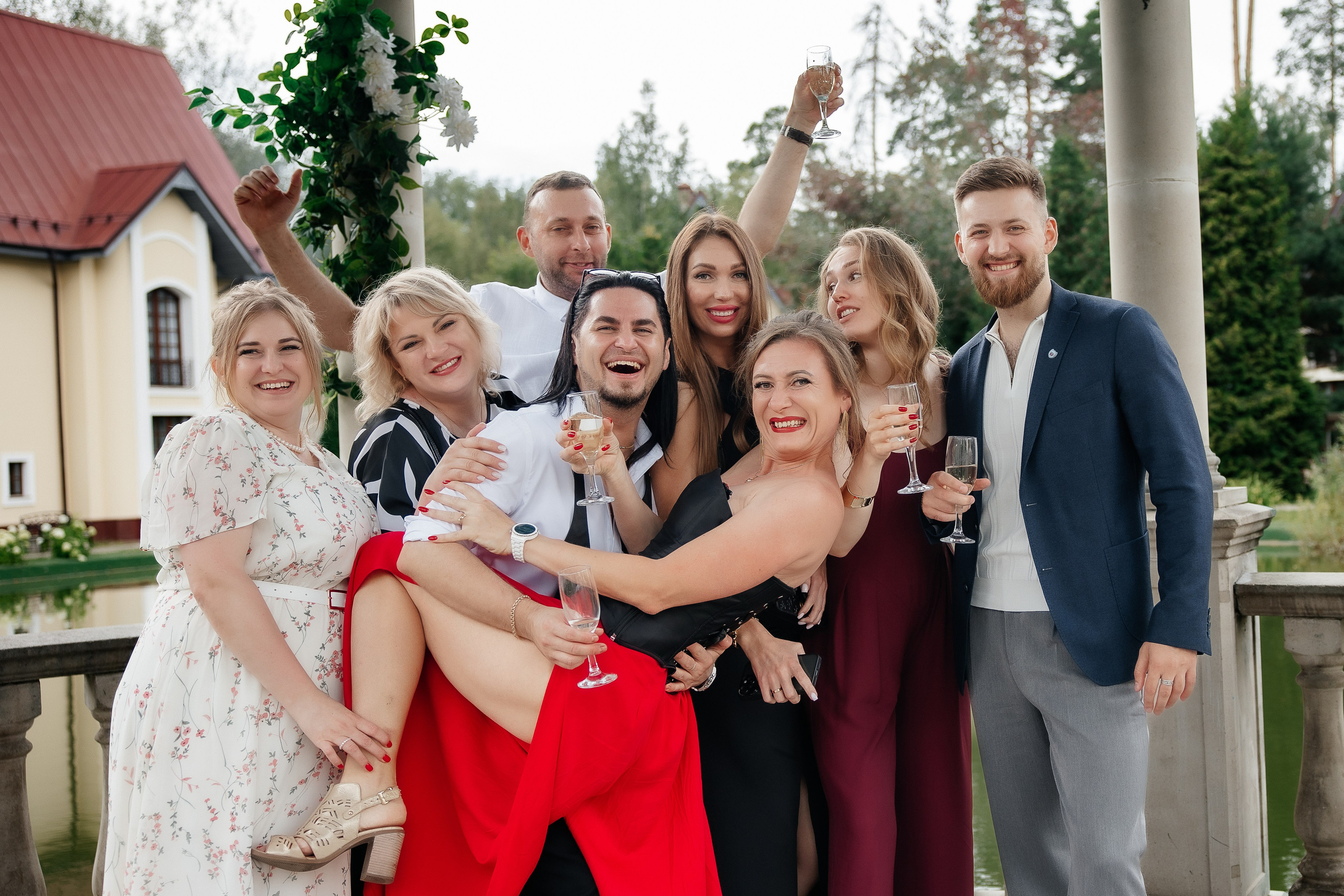 Свадьба в Дворянском гнезде. Свадебный и семейный фотограф в Москве Красинская Мария