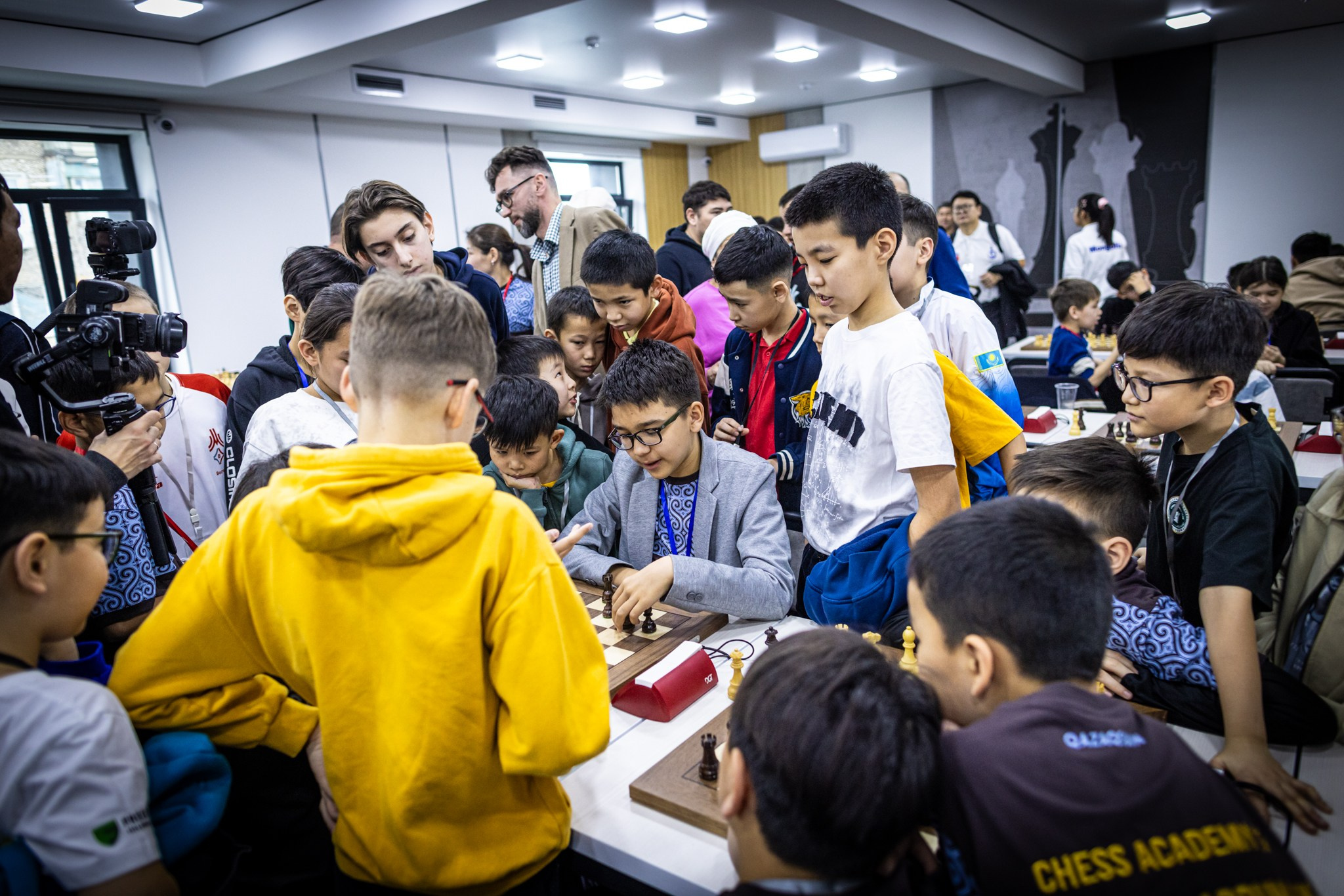 2025.02.01 KAZAKHMYS Youth Team Chess CUP 2025 — Day1_rapid. Фотограф Анна Штурман (репортажная съёмка любых событий и мероприятий) Anna Shtourman photographer