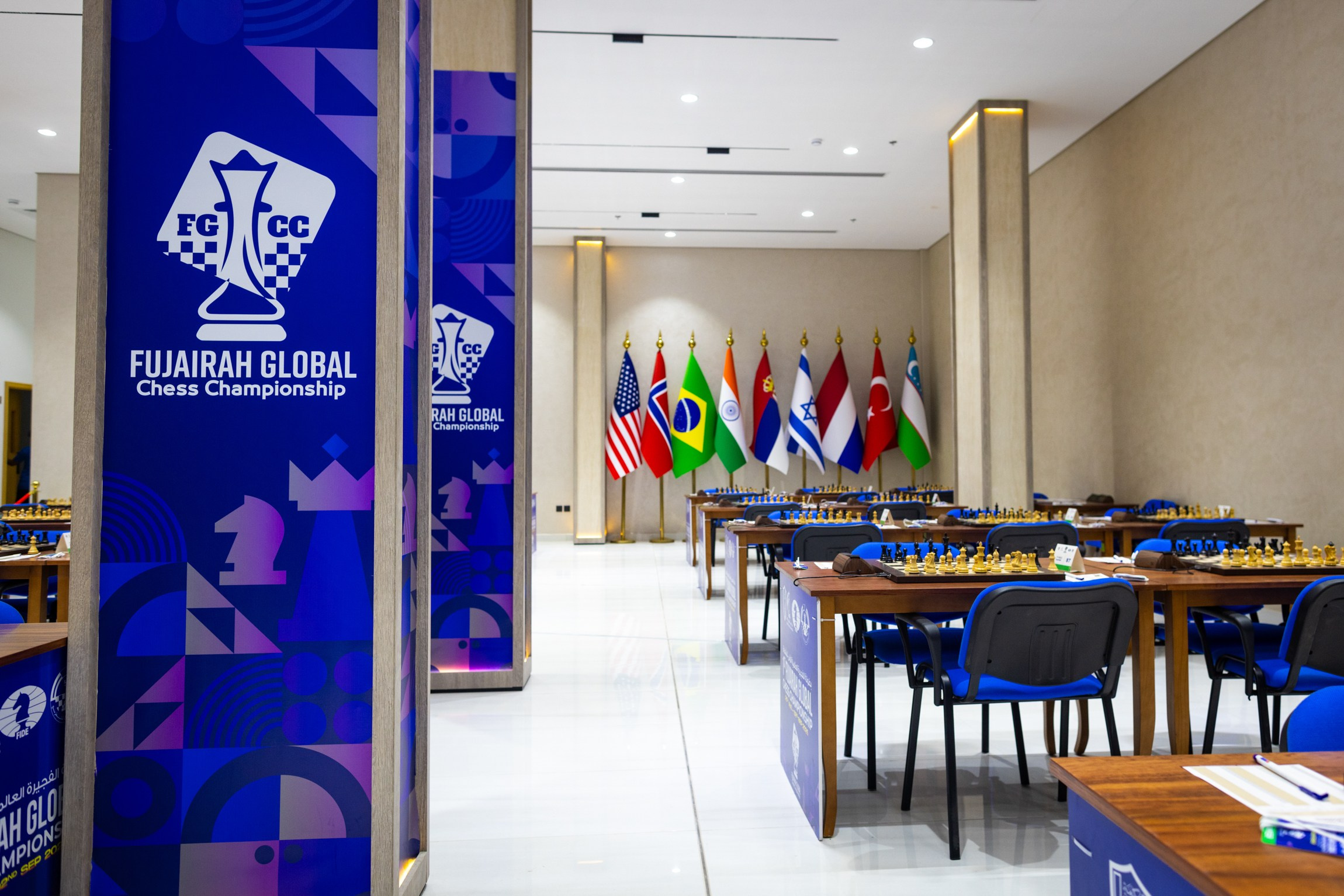 2025.08.25 1st. FUJAIRAH GLOBAL Chess Championship — Round1. Фотограф Анна Штурман (репортажная съёмка любых событий и мероприятий) Anna Shtourman photographer