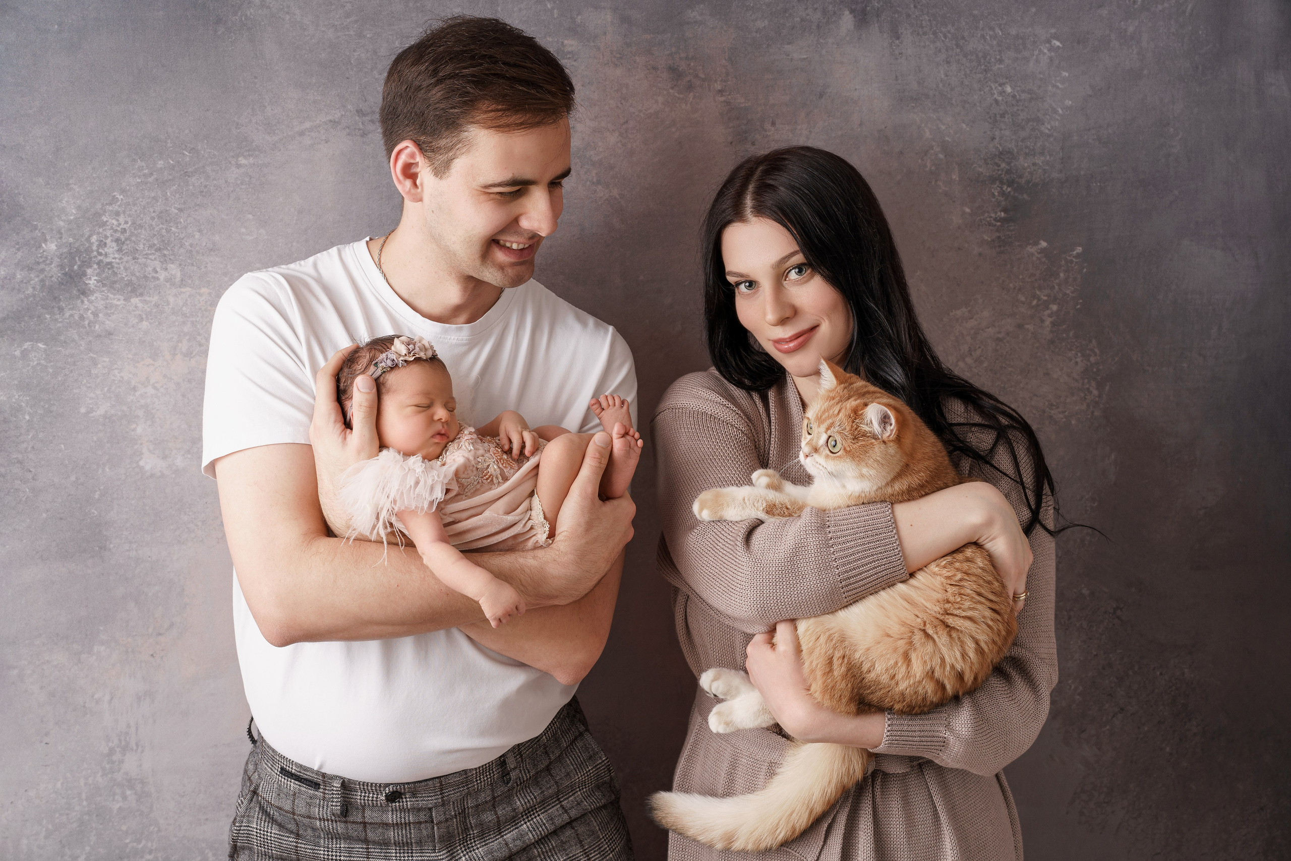 Семейные фотосессии с новорожденными | Трогательные кадры малышей и их близких в Москве и МО. Фотосессия новорожденных в Москве и Московской области | Профессиональный фотограф newborn — Татьяна Иванова