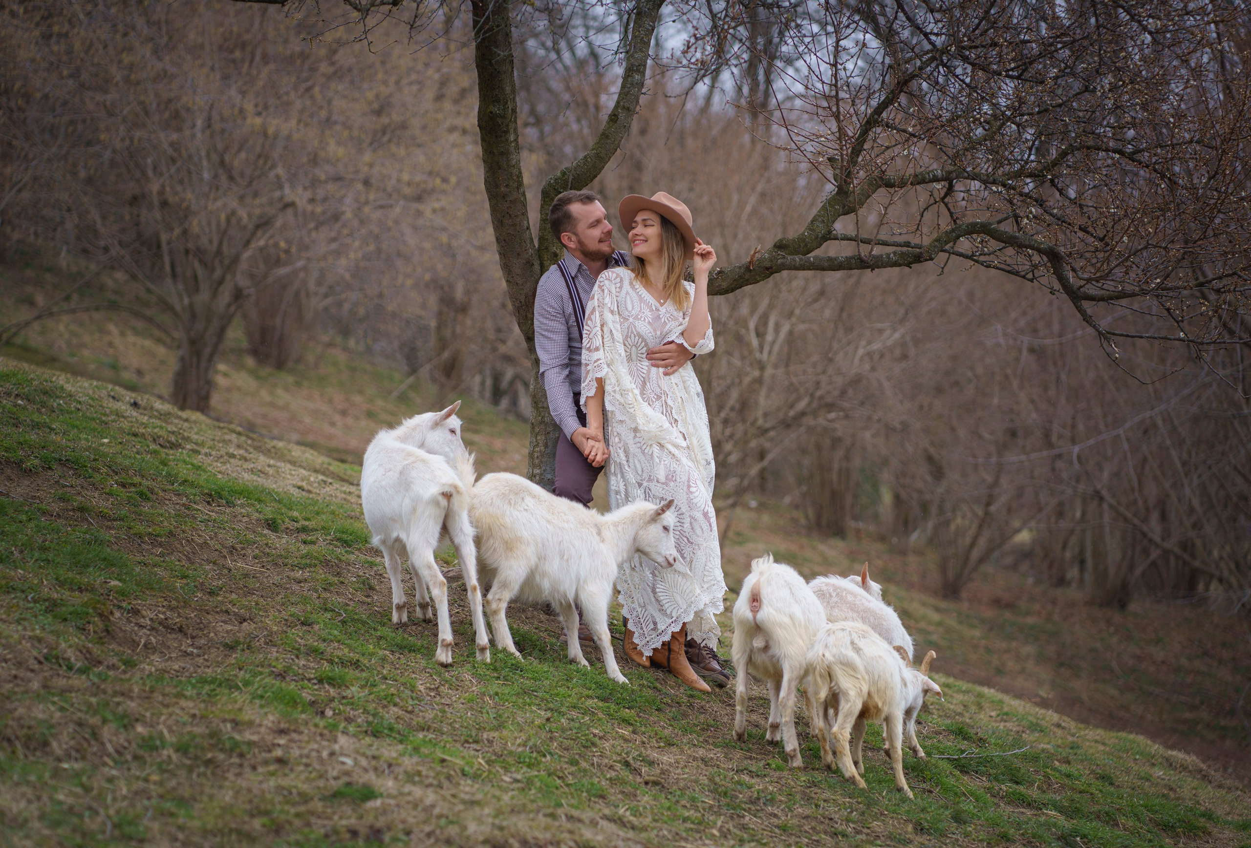 Семья на ферме. Фотограф Сергей Танков