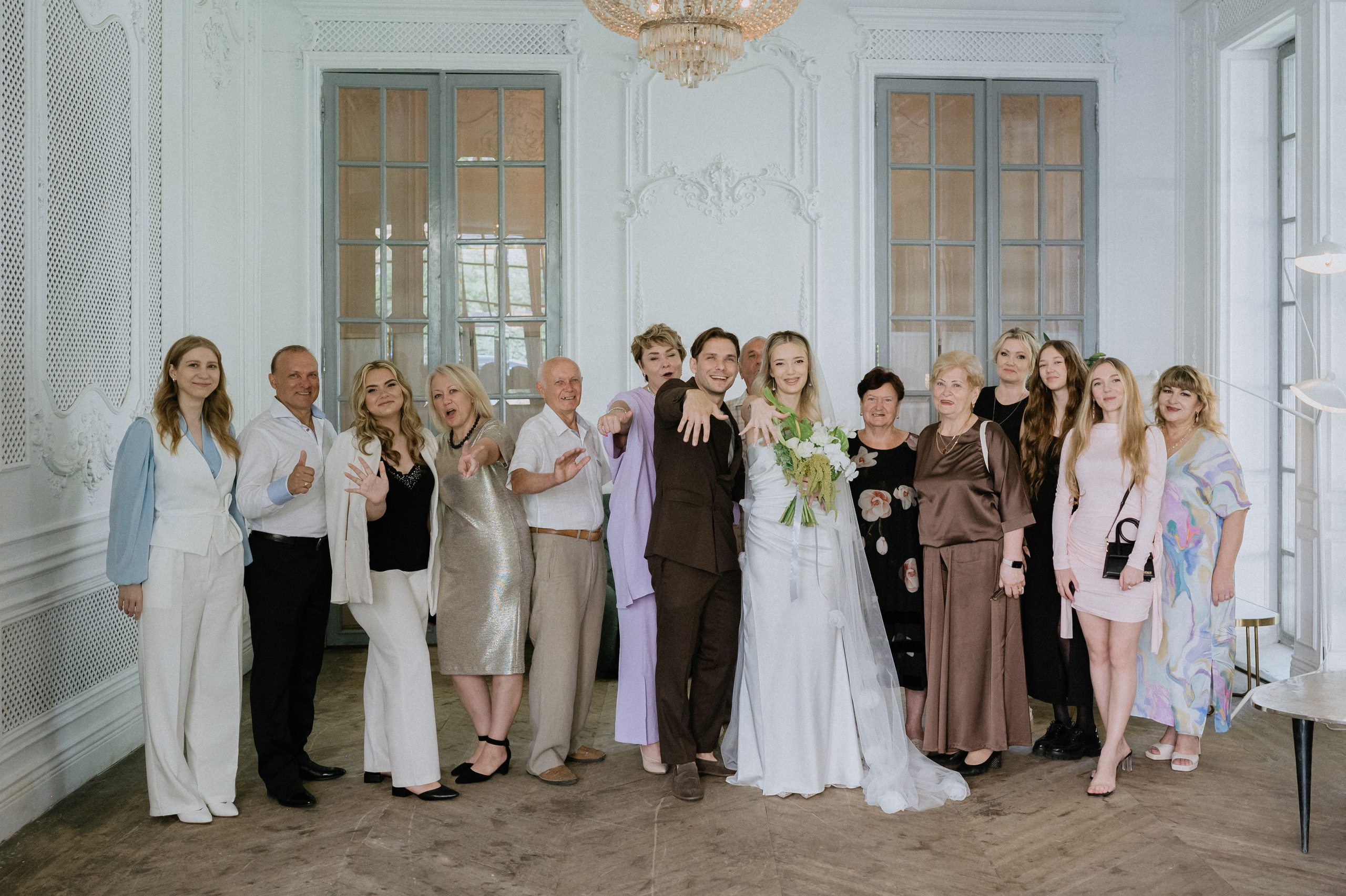 Регистрация брака и фотосессия в Особняке Royal. Свадебный фотограф Москва — Сергей и Татьяна