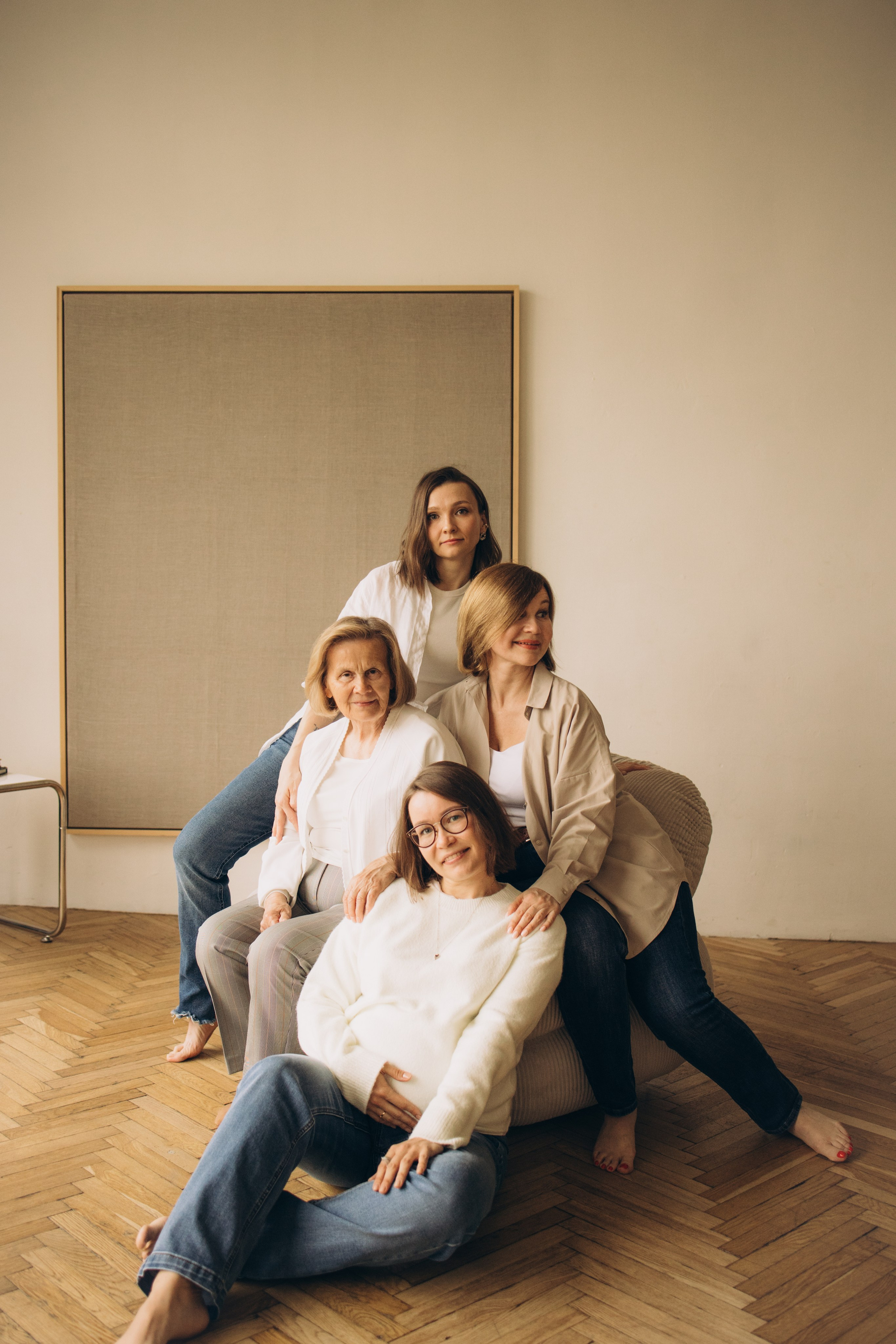 В кадре 5 прекрасных женщин!. Семейный фотограф Москва