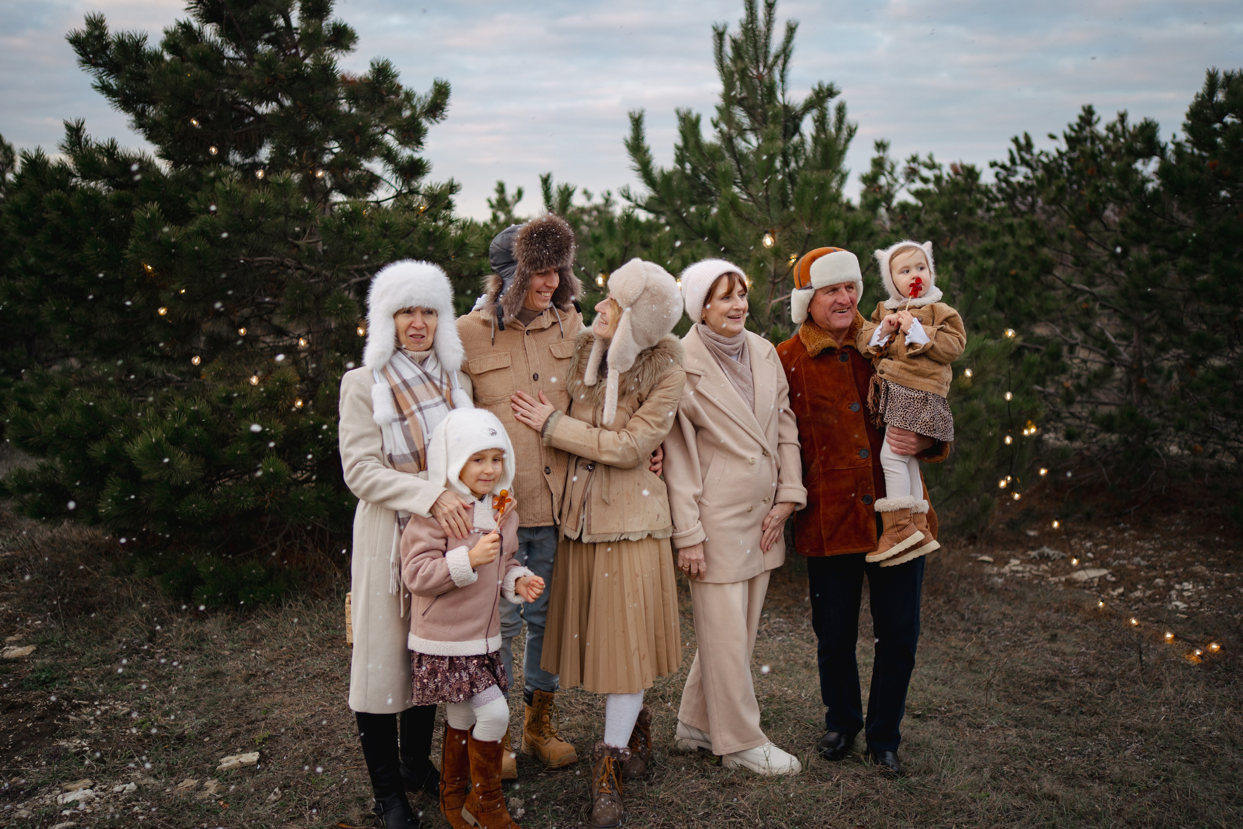 Новогодние. Елена Луковская. Семейная, портретная, репоражная съёмка