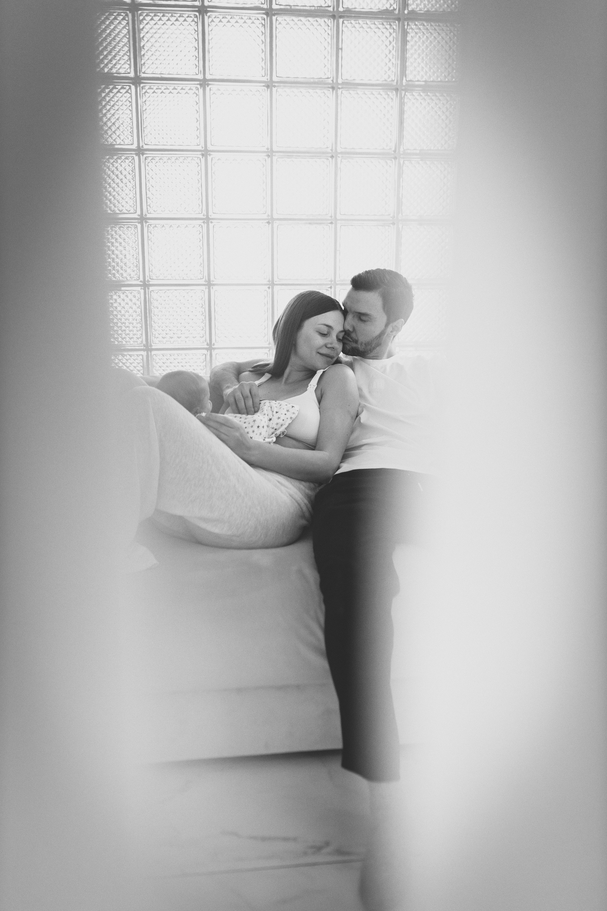 Вика, Леша и Алиса. Семейный фотограф и фотограф на роды в Ростове-на-Дону Мухина Виктория