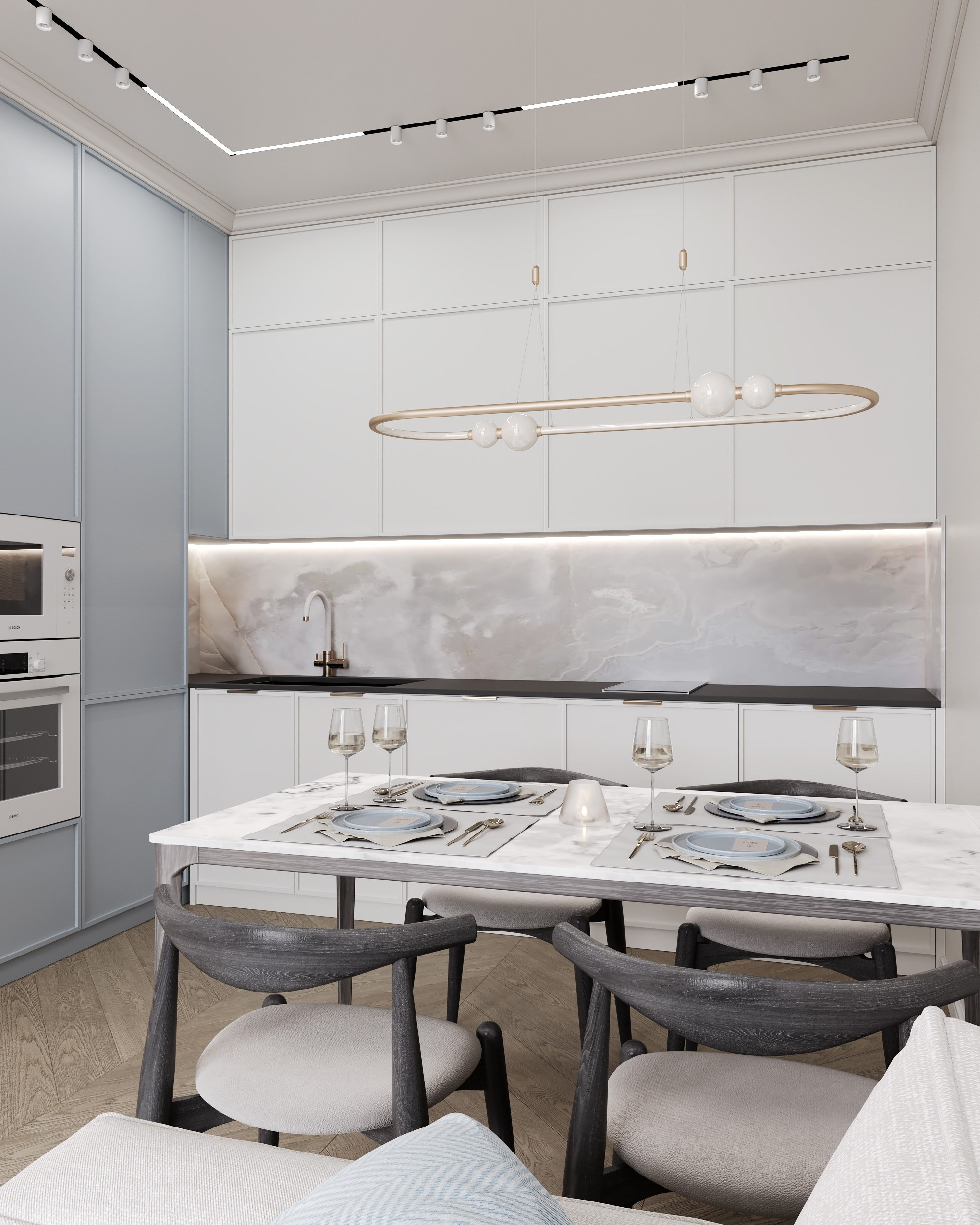 Проект 9 ЖК Западный порт 80 м². Artstudio17 Дизайн-студия Ирины Чабан в Москве