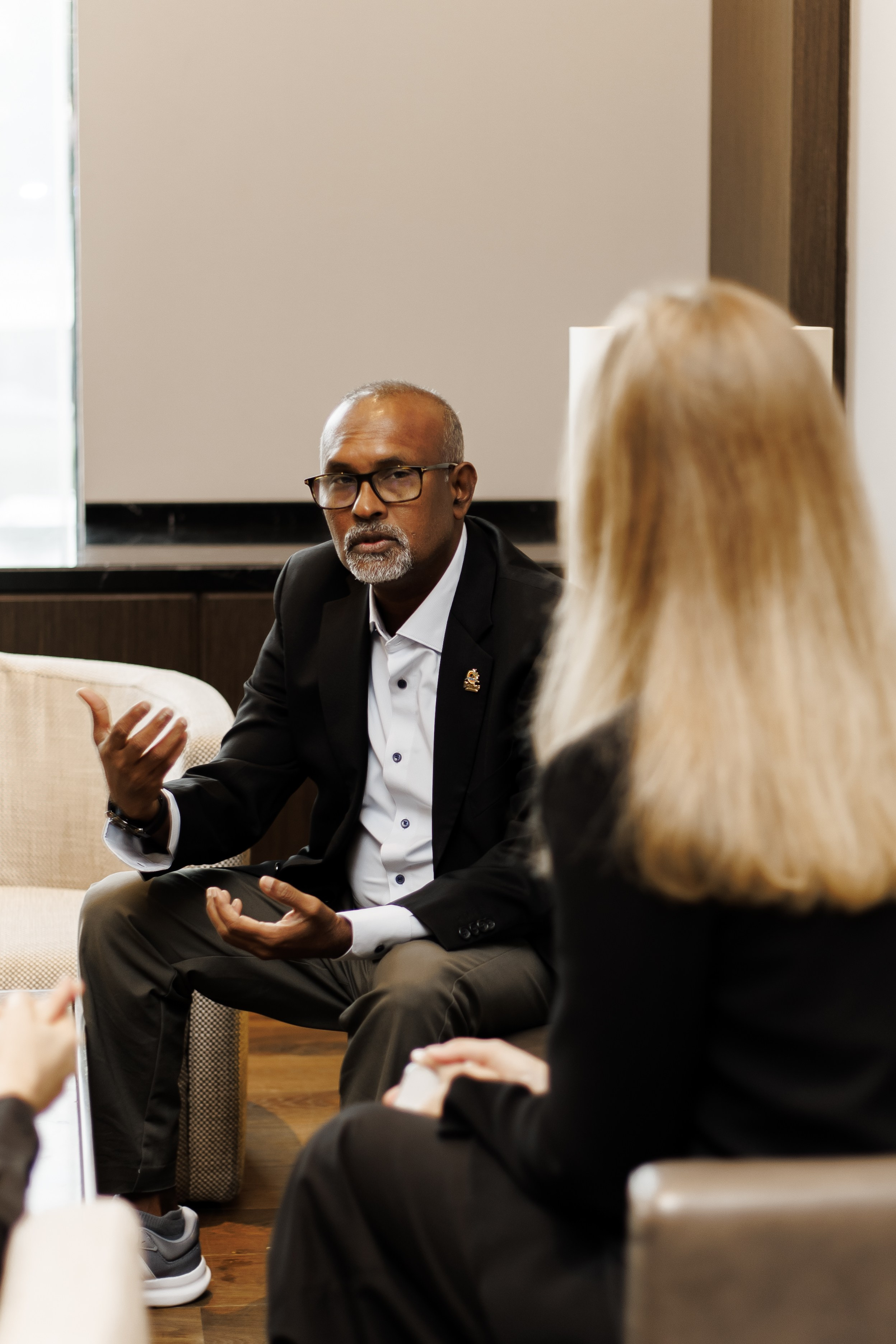 Интервью с Первым советником президента Мальдивской республики Мохамед Халил. Свадебный/Портретный фотограф снимаю в Москве