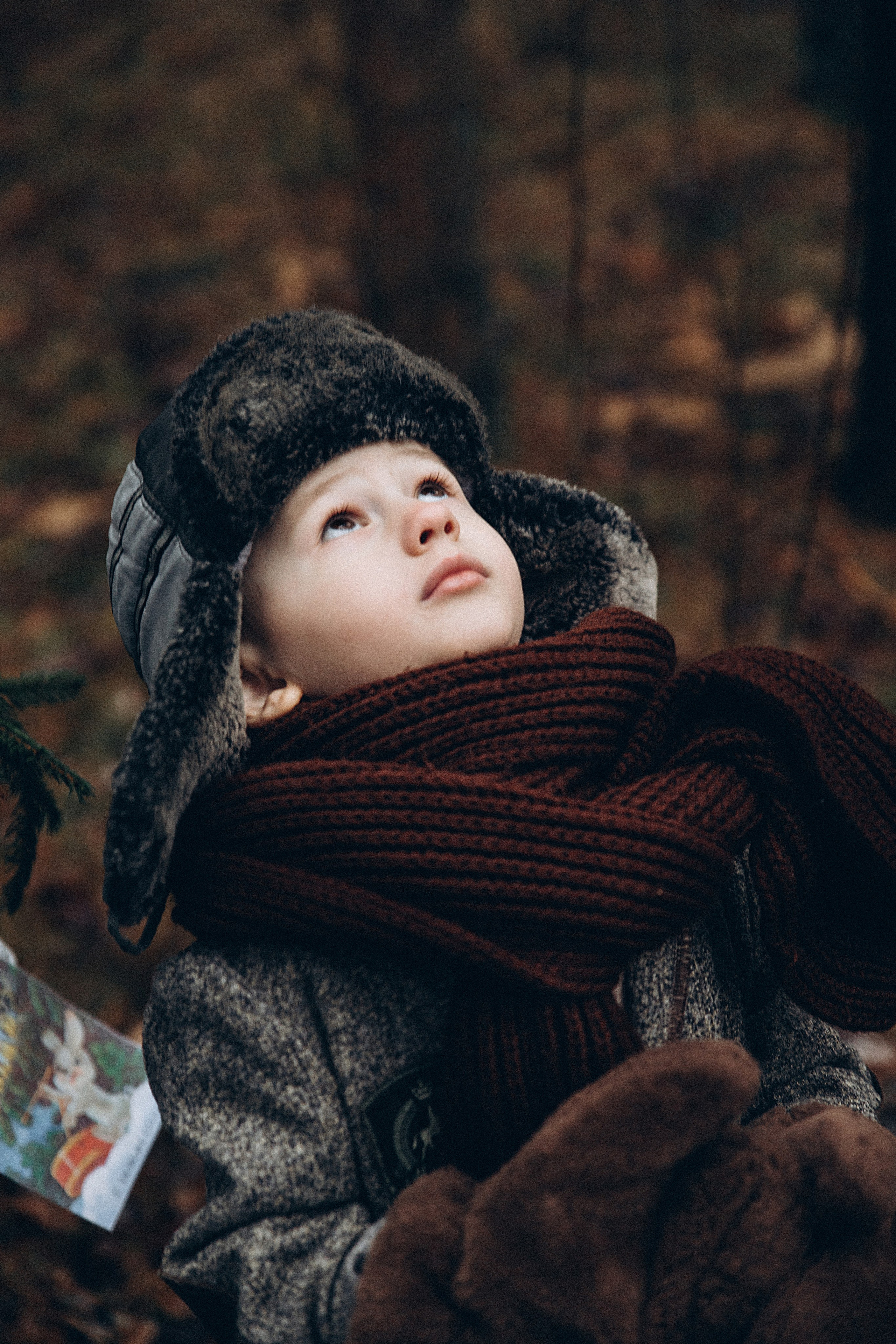Елка в лесу. Репортажный и детский фотограф в Минске