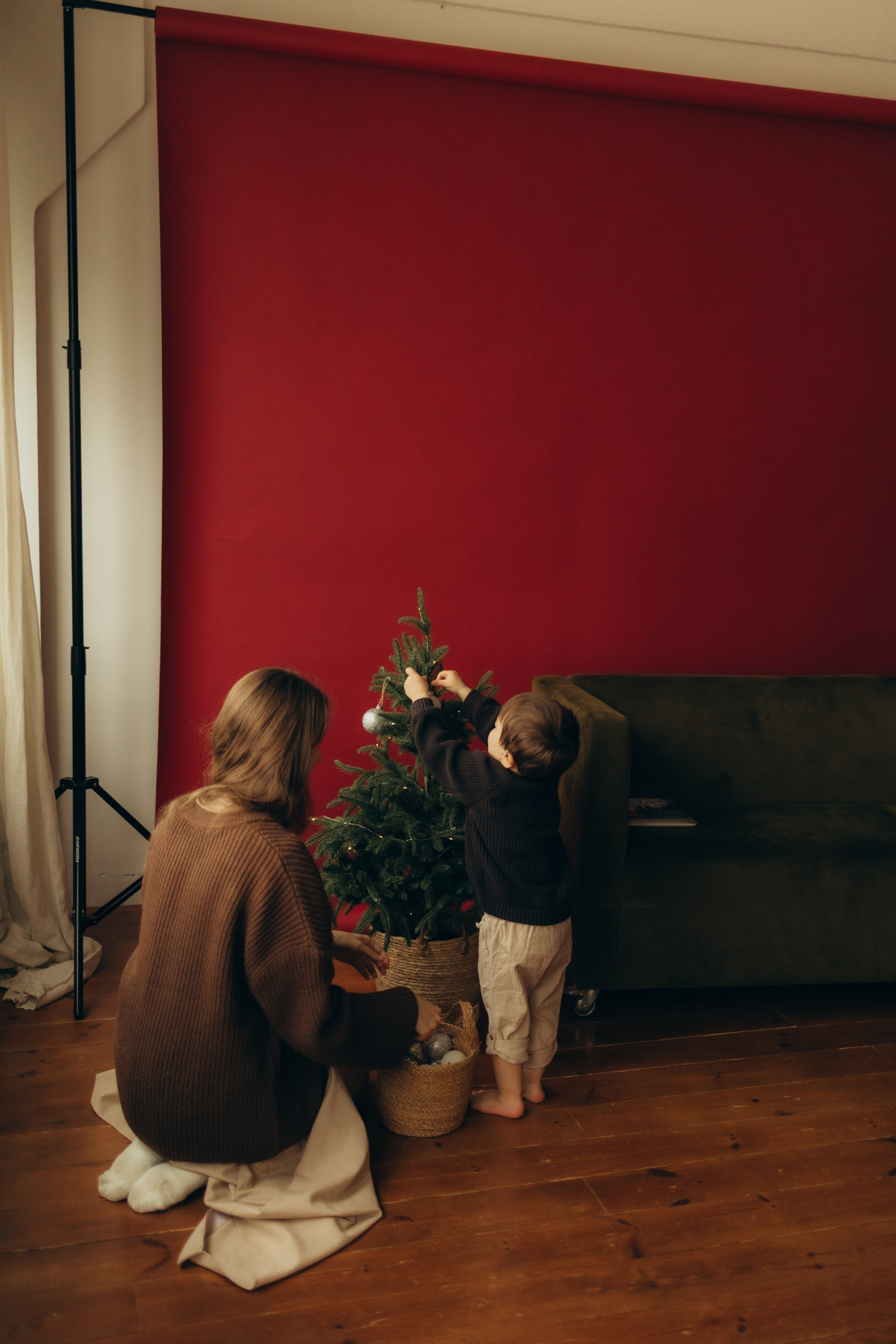 Семейная новогодняя фотосессия. Семейный фотограф в Москве Бунина Маргарита