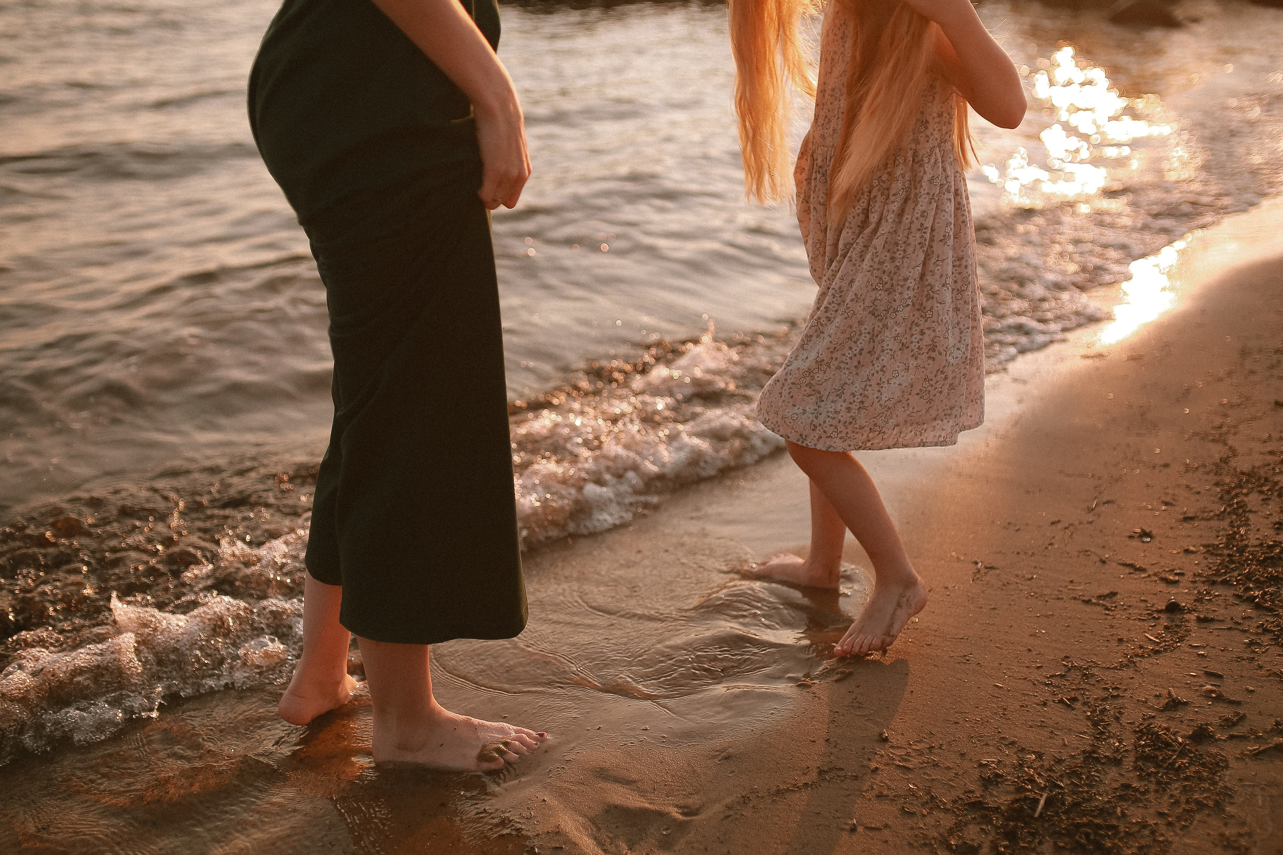 На закате. Семейный фотограф в Новосибирске Екатерина Сафронова