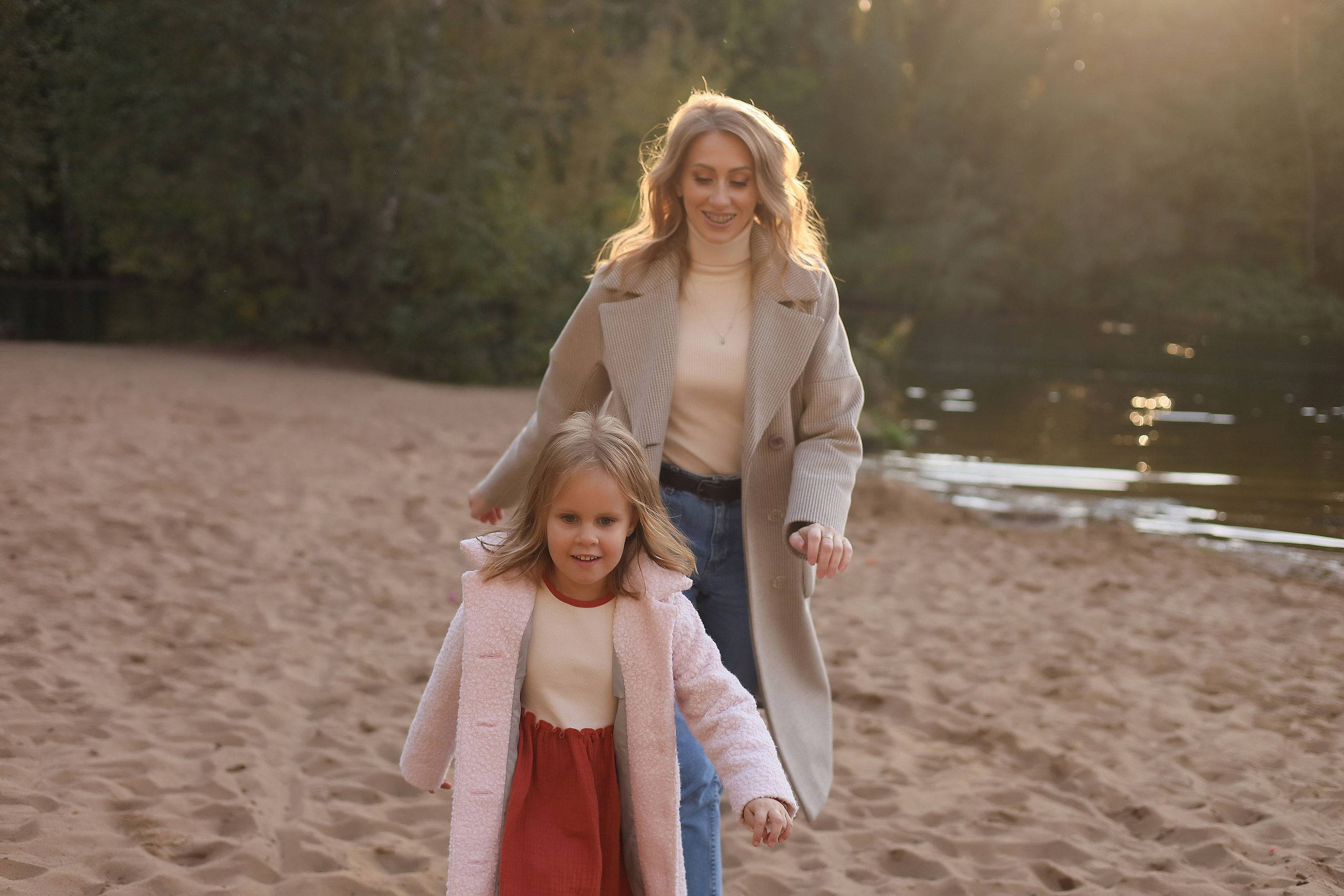 Надя, Женя и Ариана. Серебряный бор. Фотограф Москва Лара Чайка