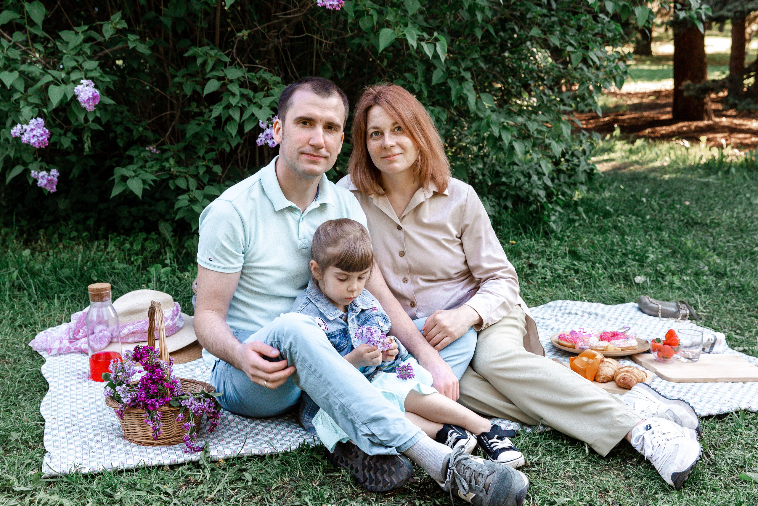 Лена, Саша и Полина. Фотограф Анна Анисимова. Свадьбы, портреты, творческий репортаж