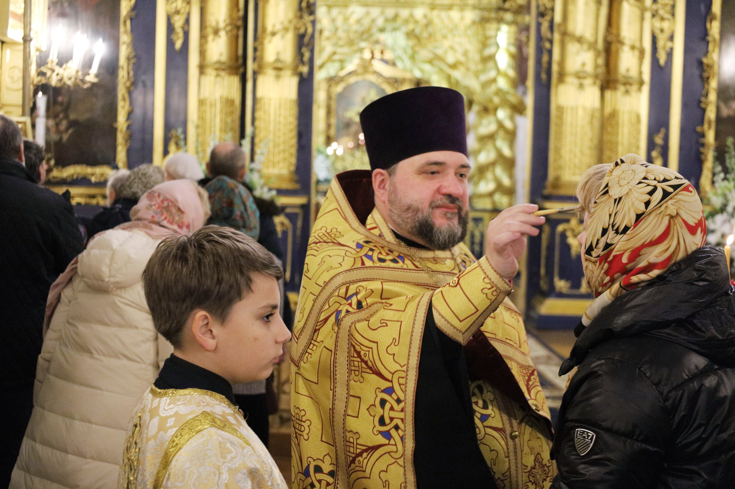 СЛУЖЕНИЕ В КАНУН ДНЯ ПАМЯТИ СВЯТИТЕЛЯ НИКОЛАЯ ЧУДОТВОРЦА. НИКОЛО-БОГОЯВЛЕНСКИЙ МОРСКОЙ СОБОР