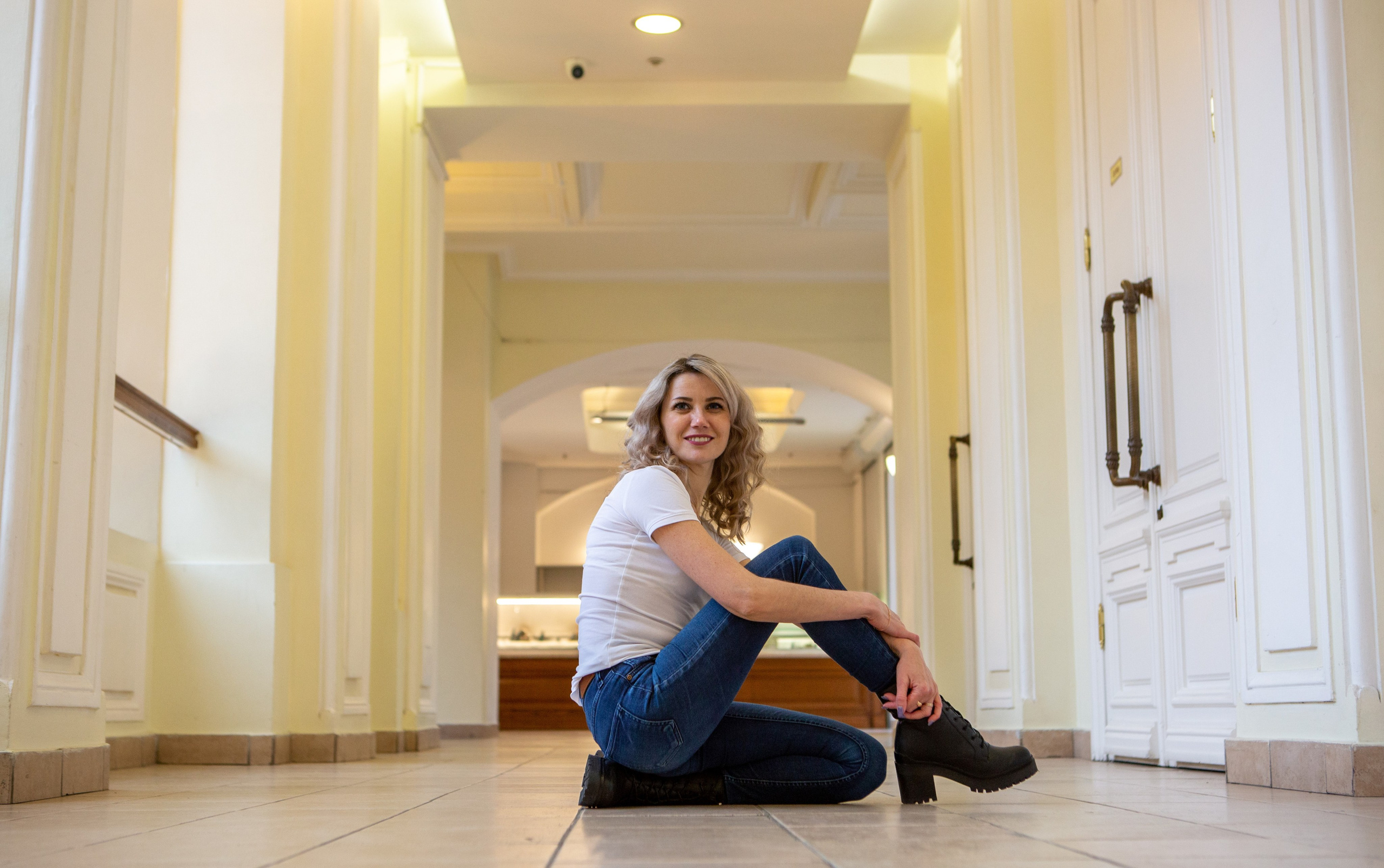 Виктория. Январская фотосессия в ГУМе. Репортажный, семейный, свадебный, портретный фотограф