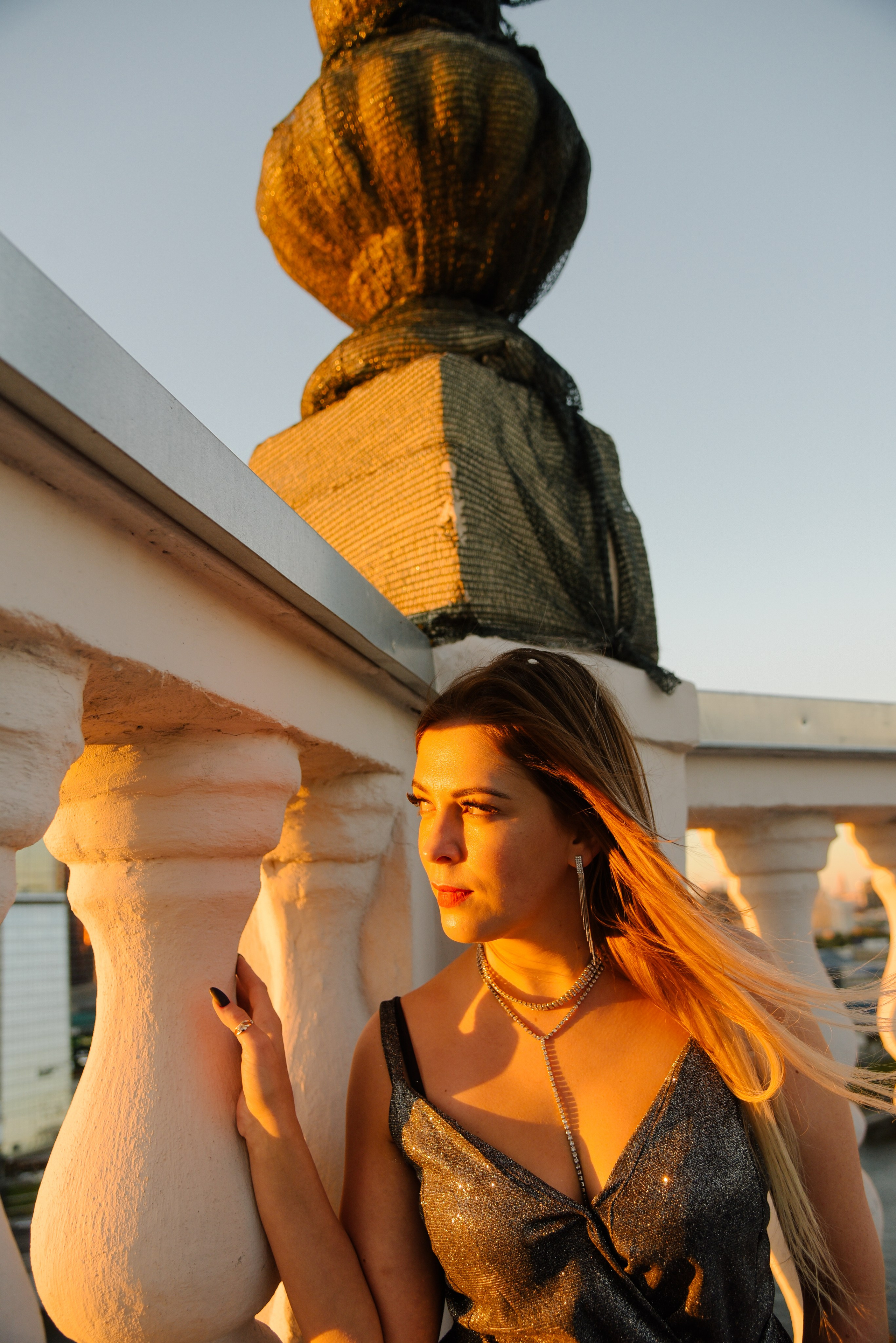 Крыша напротив Москва-Сити. Фотограф Лола Волна, город Москва