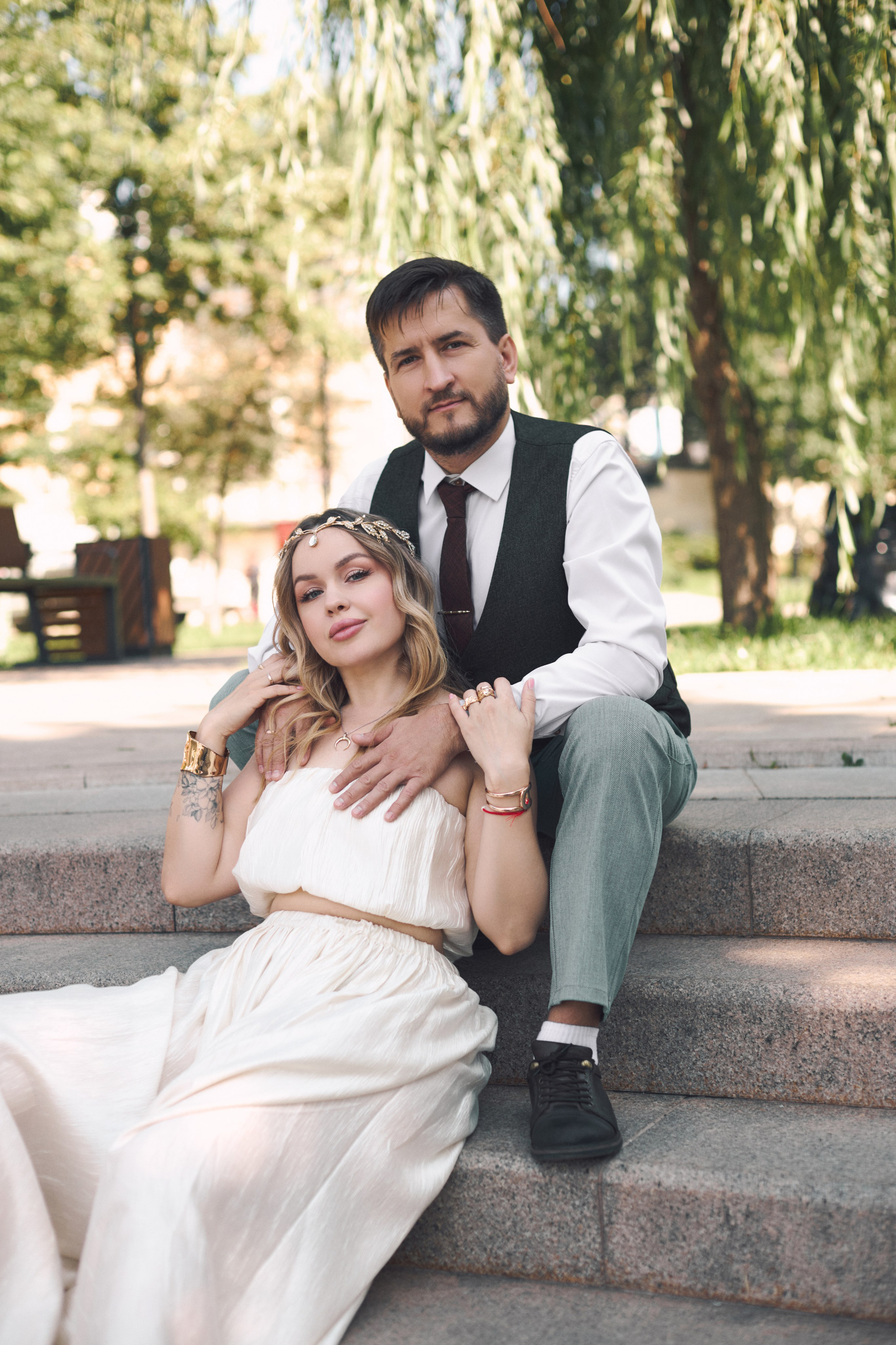 Лавстори на улице летом. Brand и контент фотограф