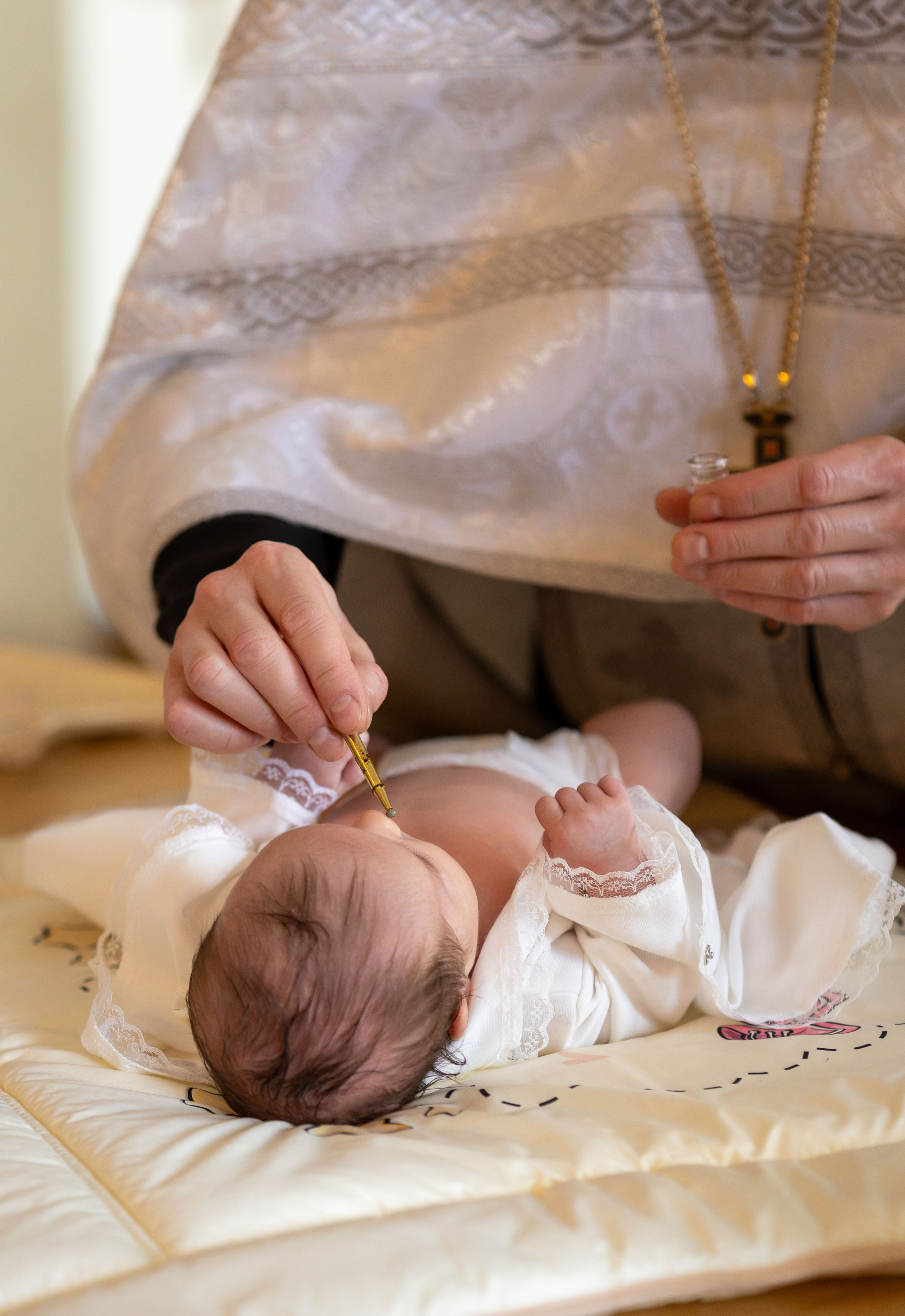 Крещение Милании. Семейный и детский фотограф Анна Петракова