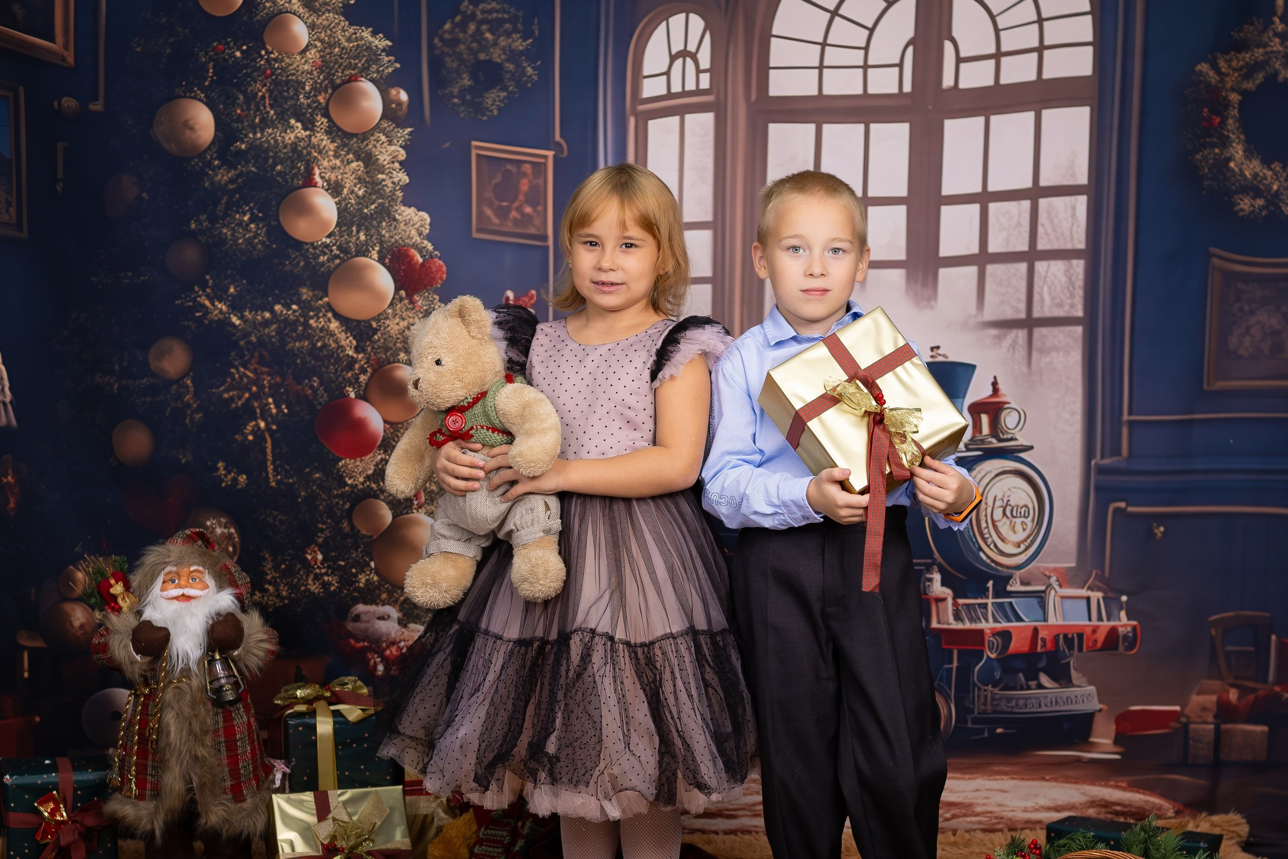 Новогодняя фотосессия 2025 г. Фотостудия «Олеся». Фотостудия в г. Верхняя Пышма