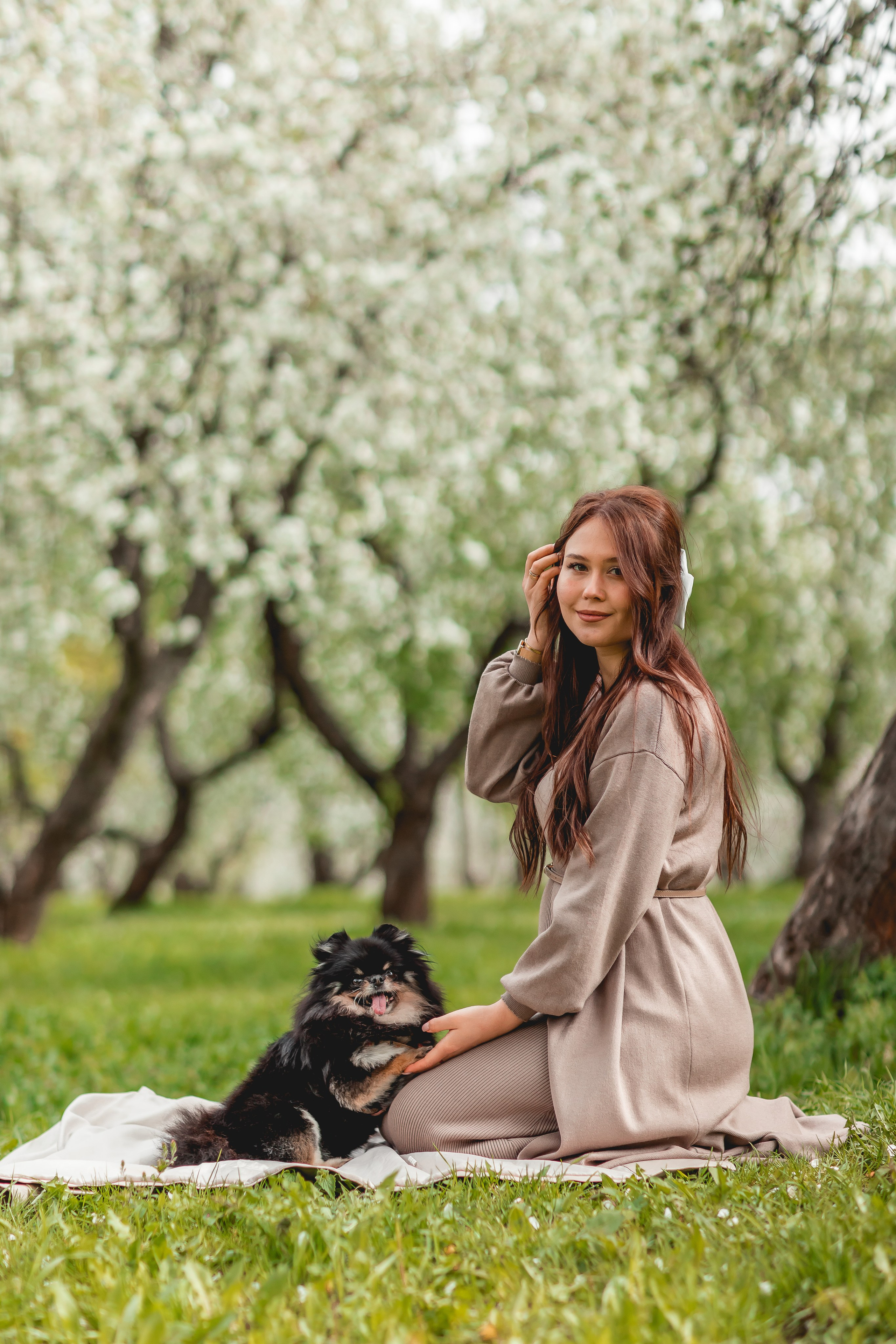 Бэтти и её семья. Семейный фотограф анималист Мария Крючкова