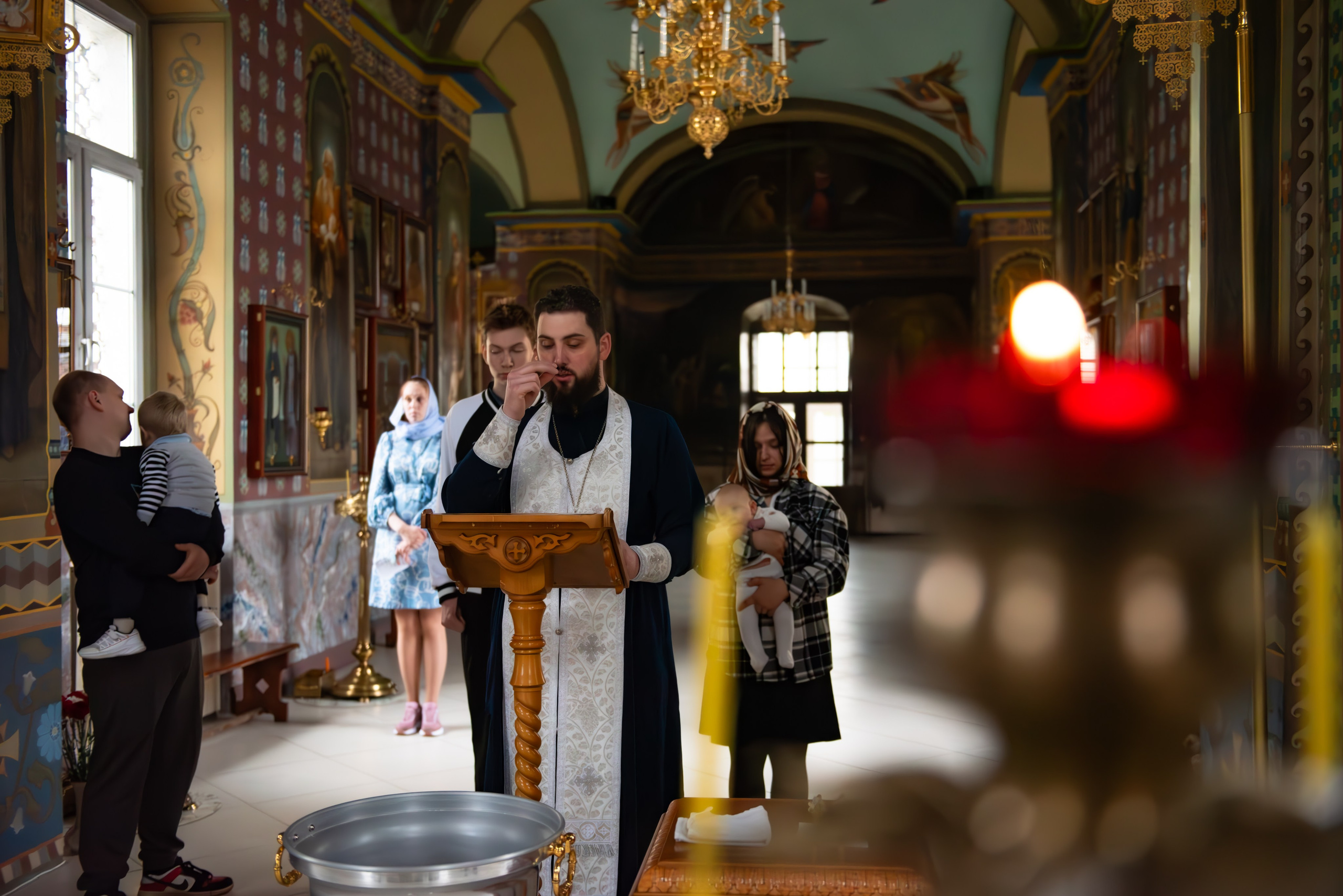 Крещение Тихона. Фотограф самых запоминающихся моментов Вашей жизни