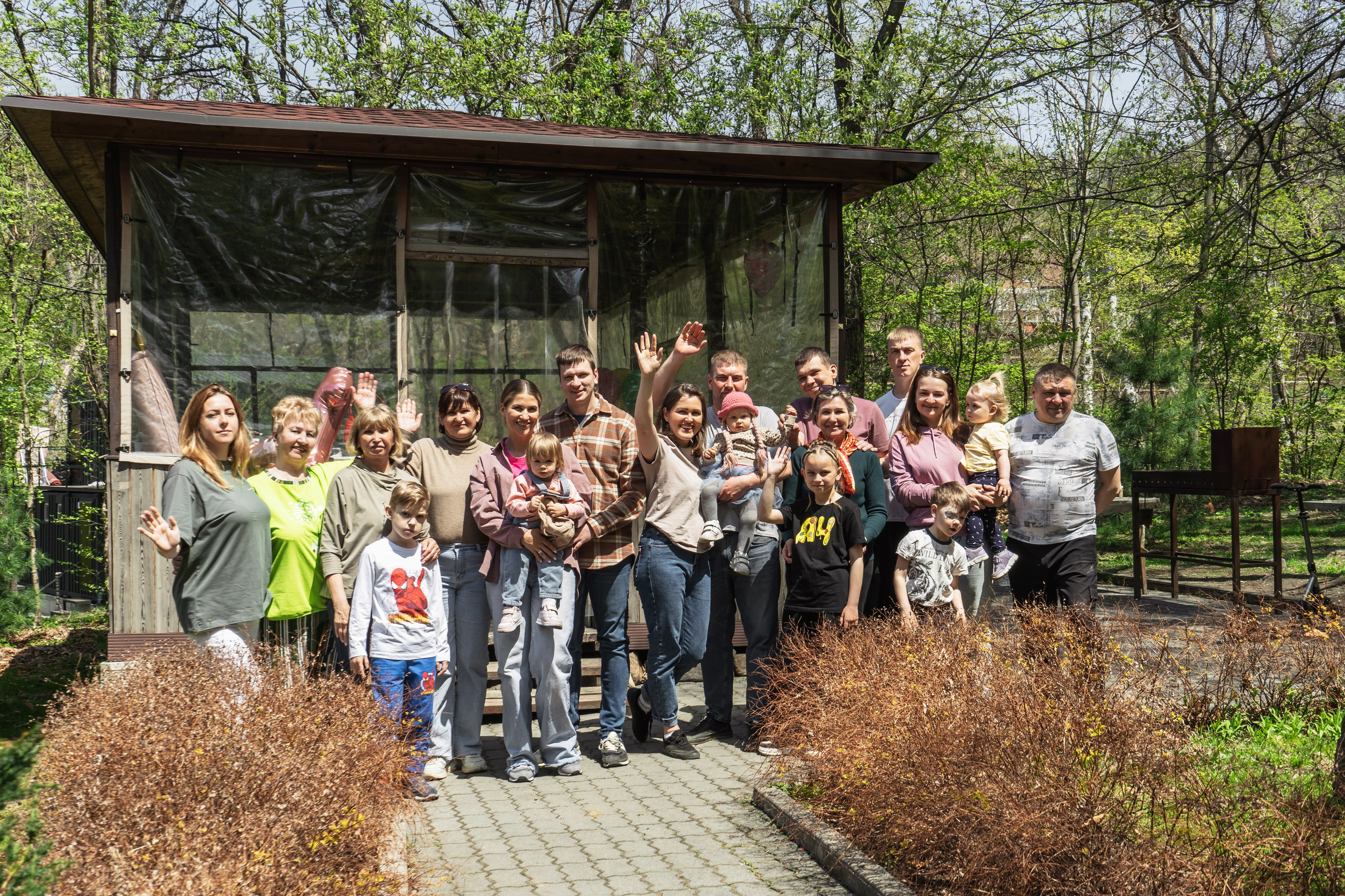 День рождения в парке. Семейный и детский фотограф во Владивостоке Мария Гой