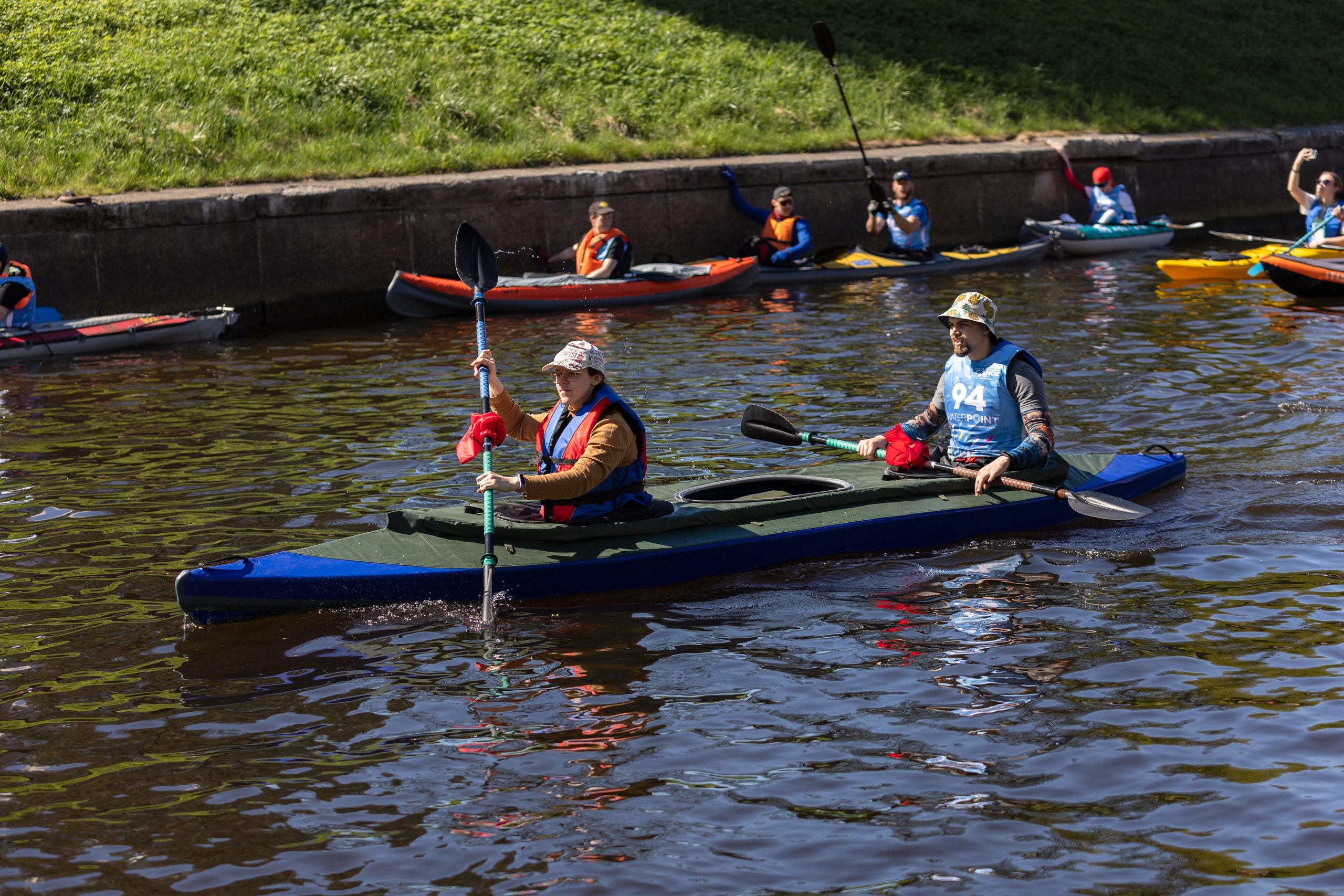 Открытие гребного сезона на р. Карповка. Фотограф в Санкт-Петербурге
