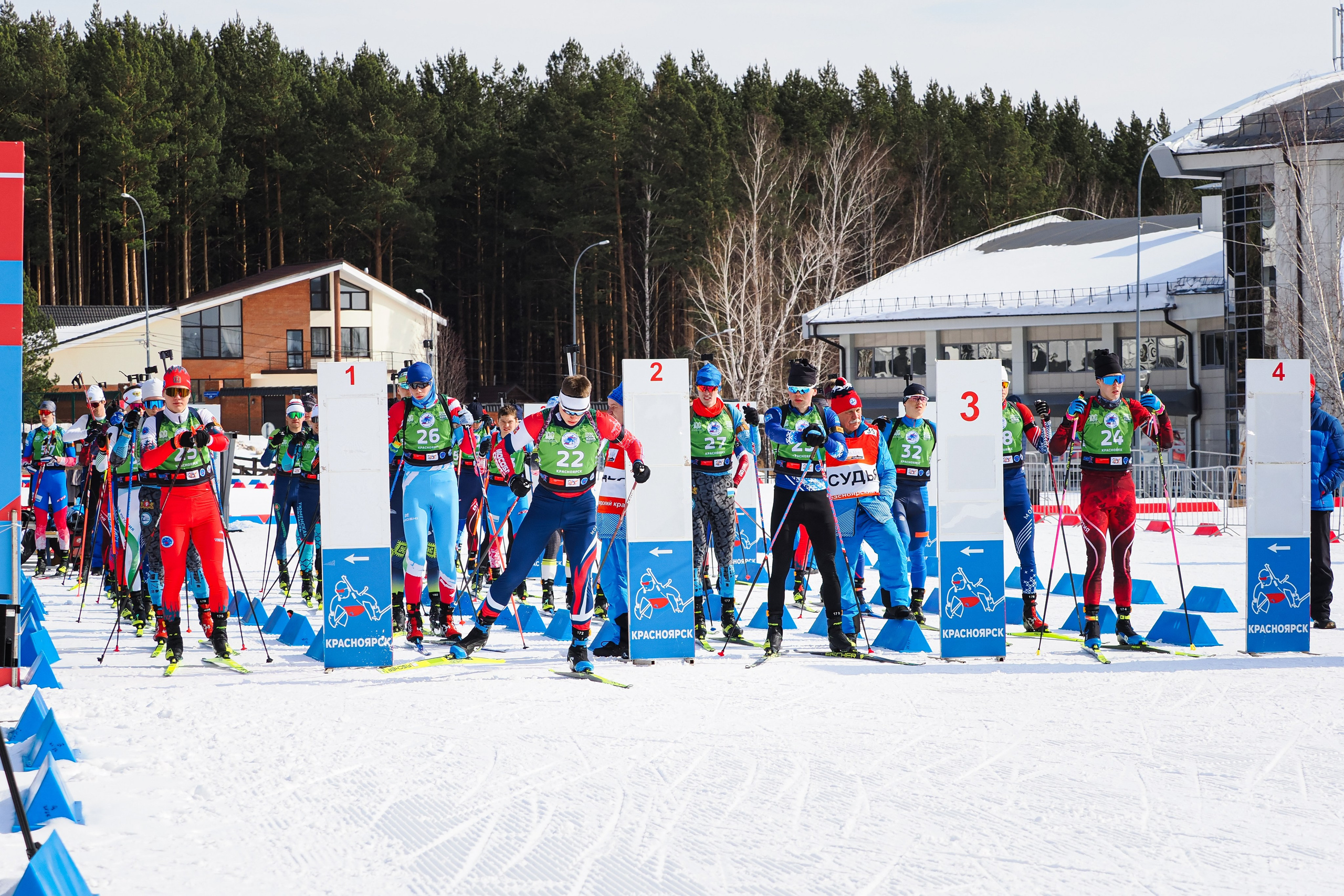 Биатлон / Первенство России. Репортажный фотограф Алексей Козьмин